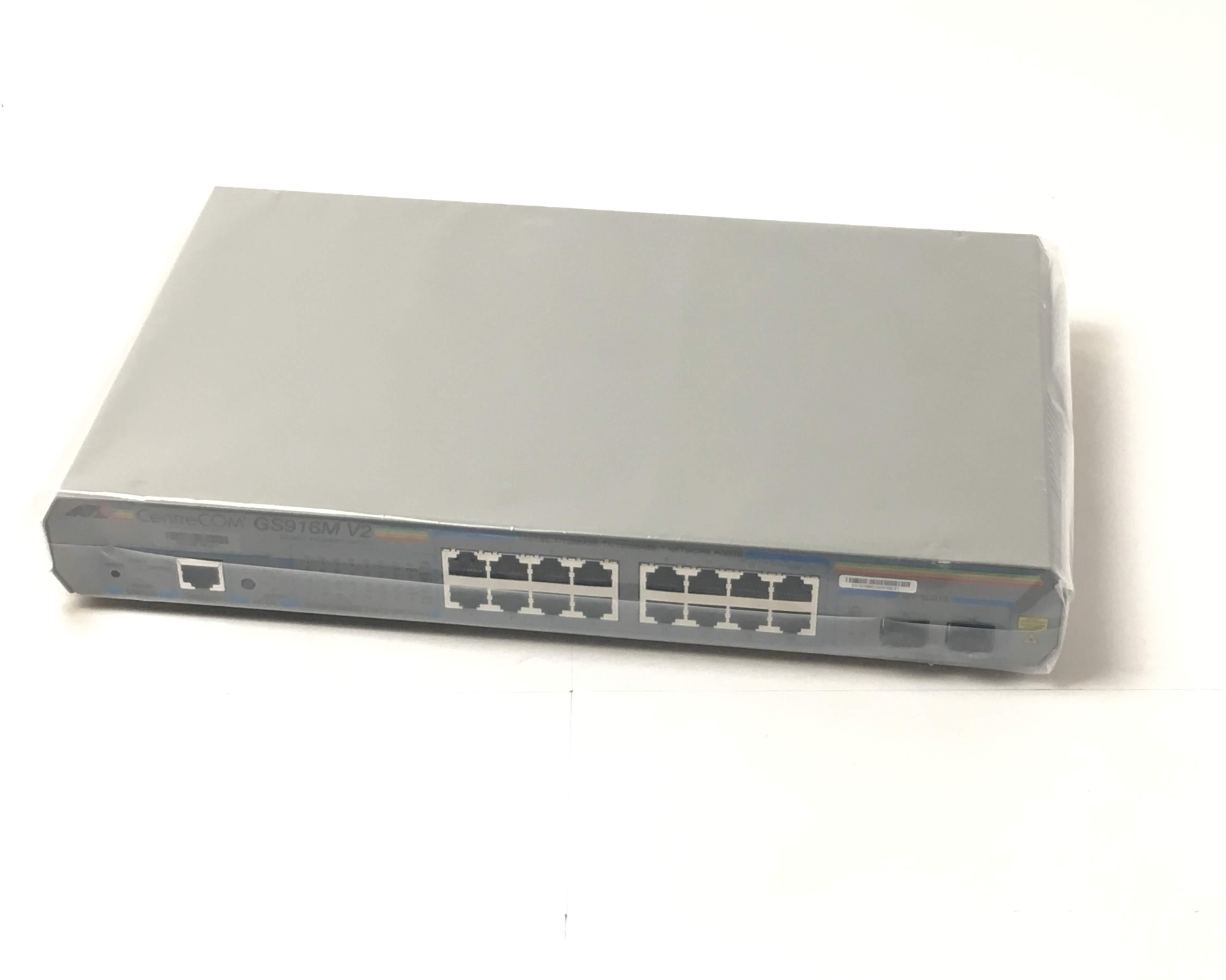 【優良中古】アライドテレシス CentreCOM GS916M V2 レイヤー2インテリジェント・スイッチ 0525R　メイン画像