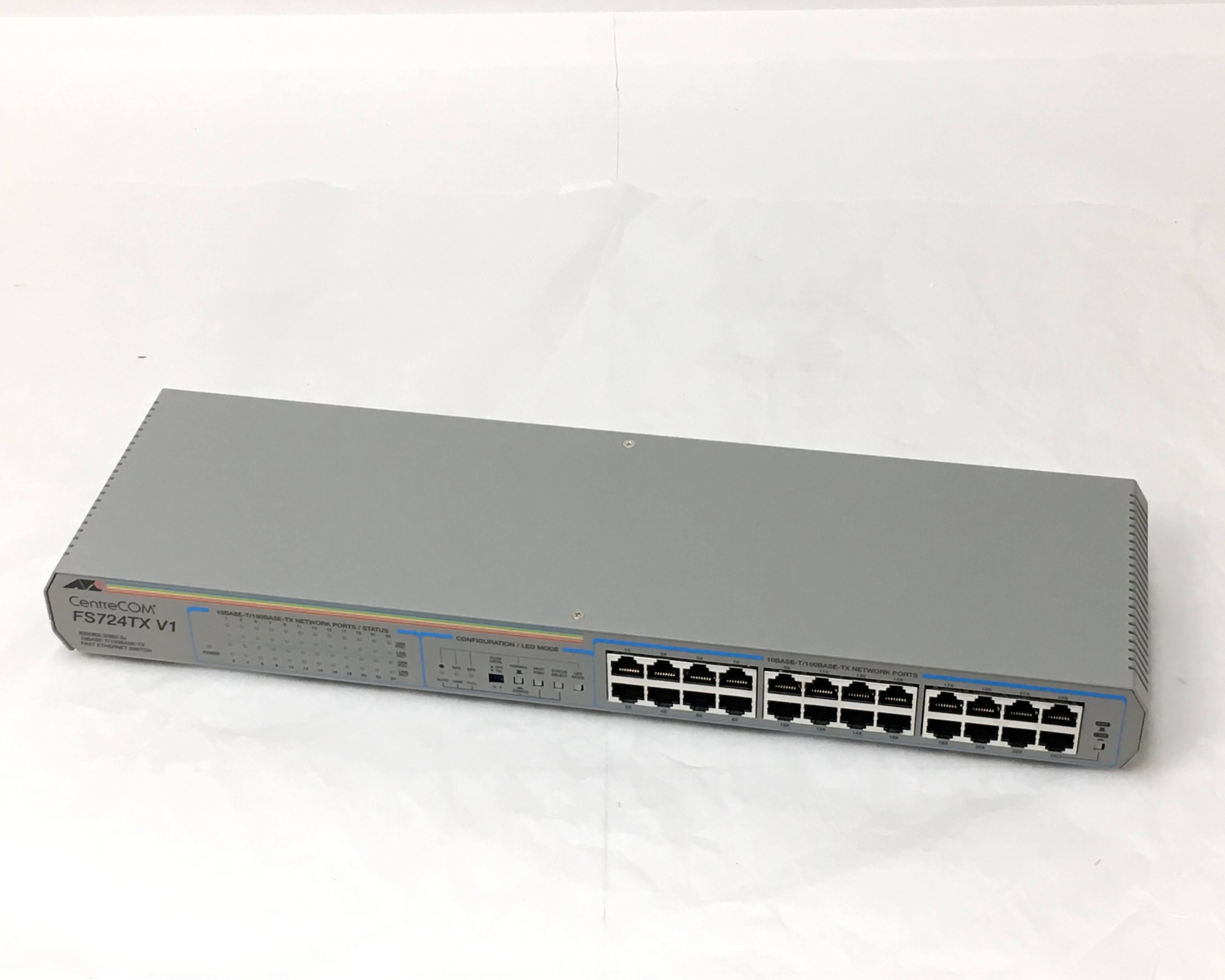 【優良中古】アライドテレシス CentreCOM FS724TX V1 32045　メイン画像