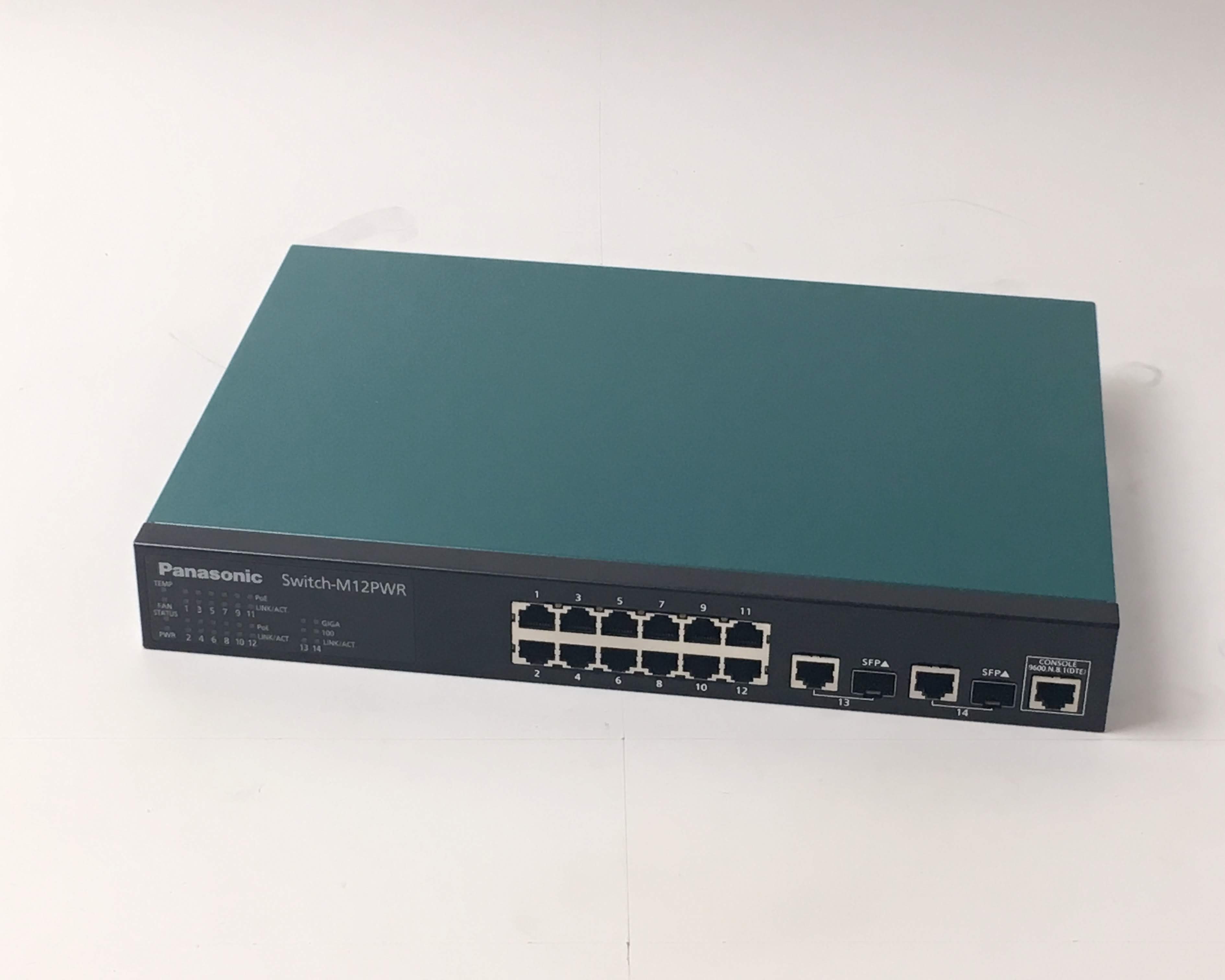 【優良中古】 パナソニック　PoE給電スイッチングハブ Switch-M12PWR PN231299　メイン画像