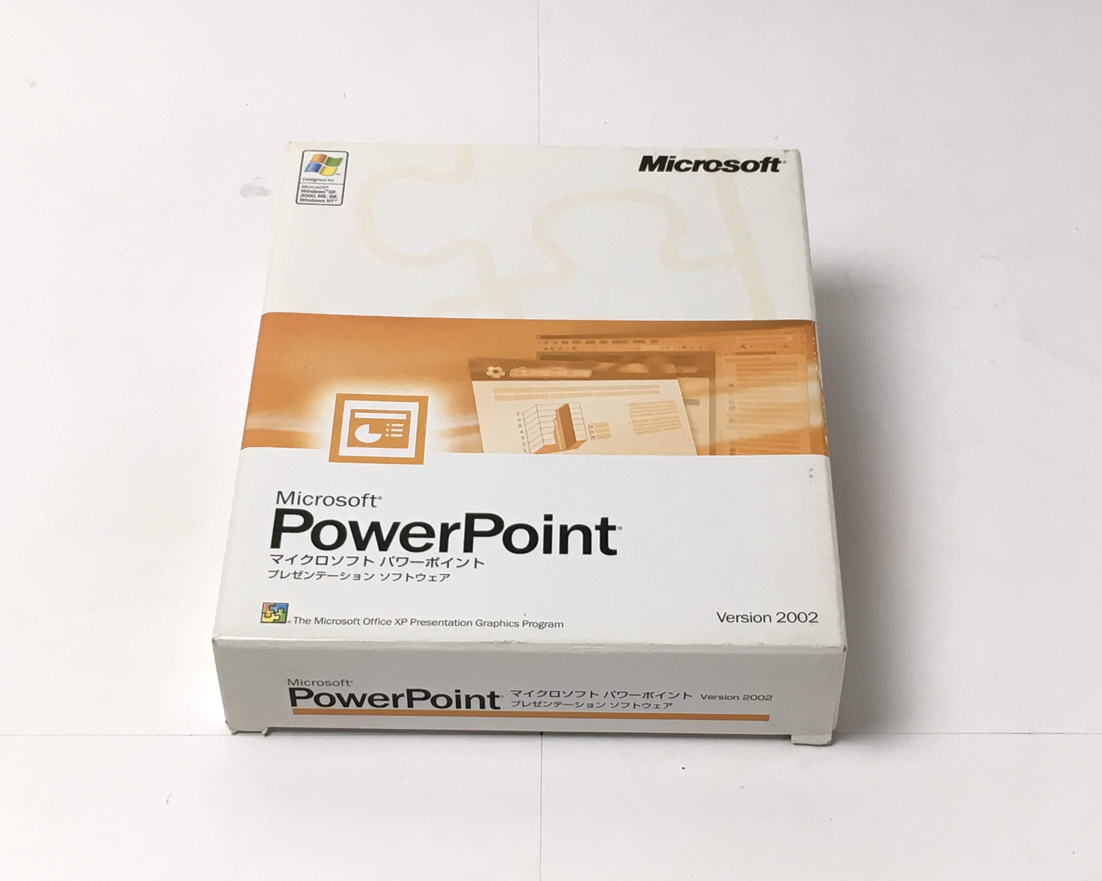 【中古品】PowerPoint 2002 Windows XP　メイン画像