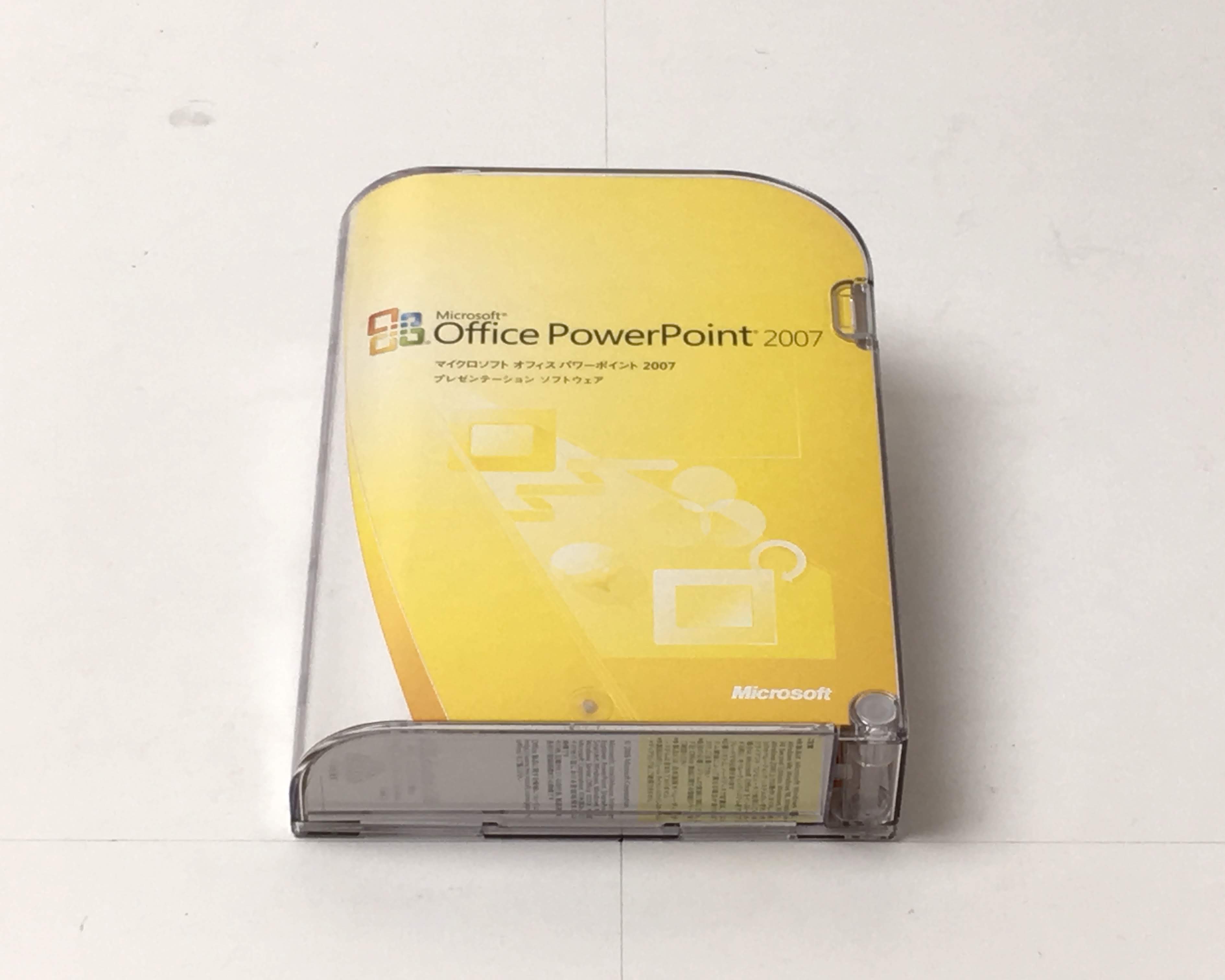 【中古】Microsoft Office PowerPoint 2007　メイン画像