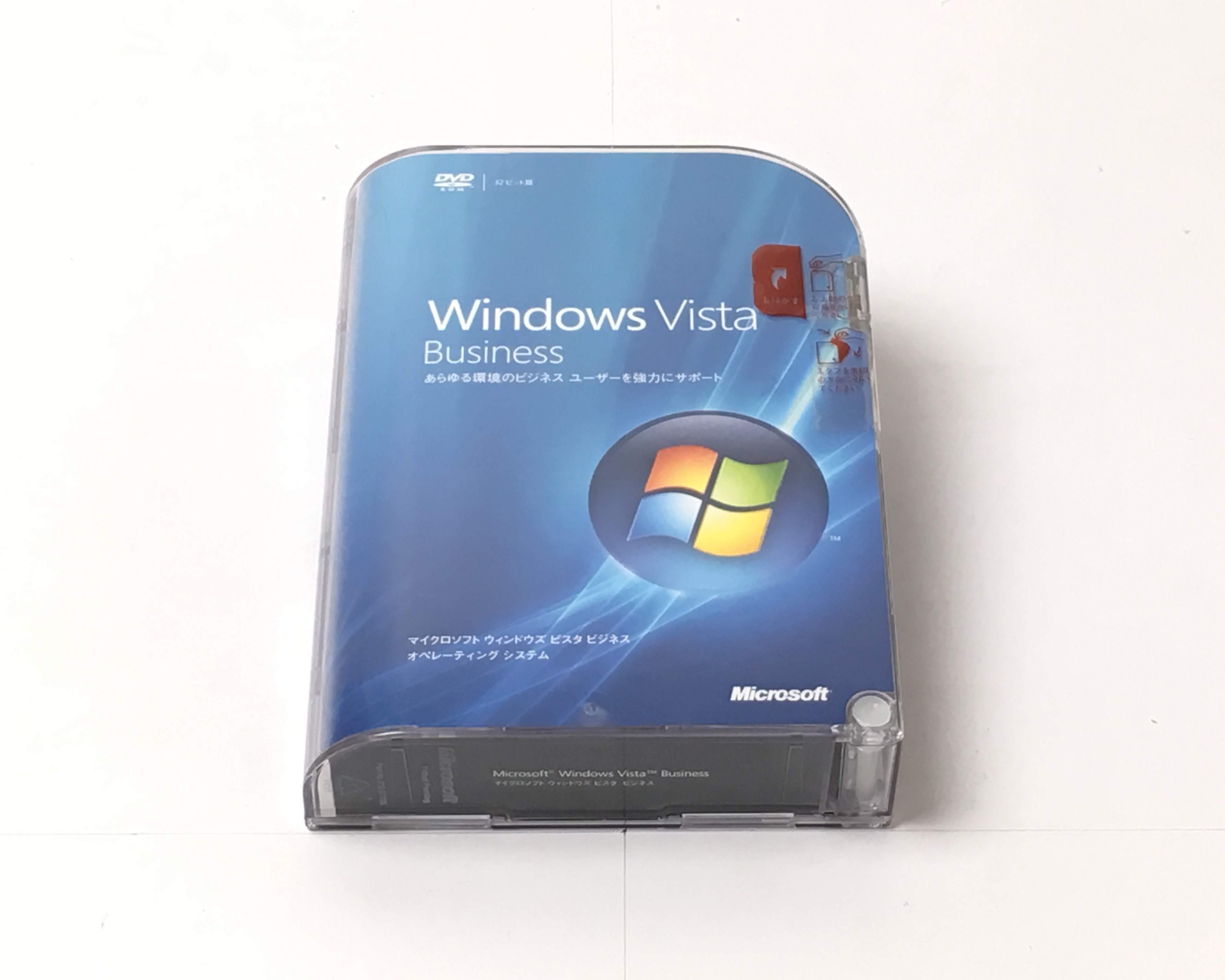 【中古品】Microsoft Windows Vista Business 通常版　メイン画像