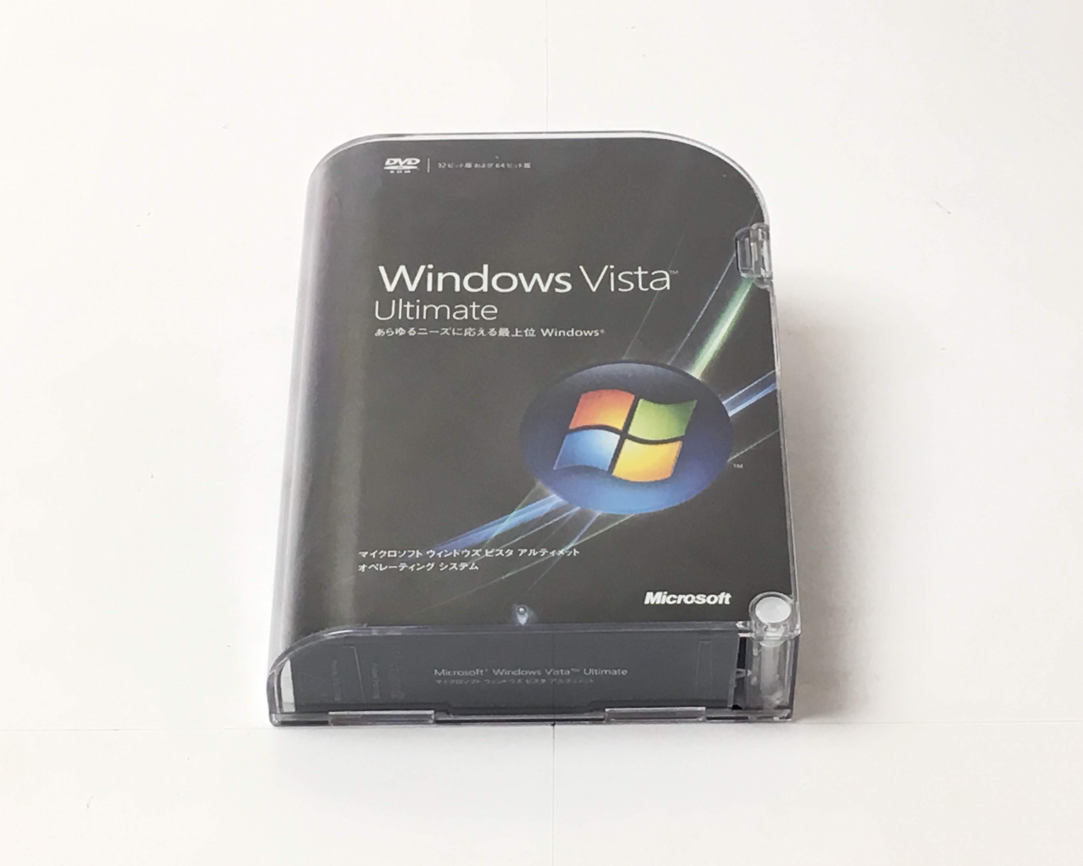 【中古品】Microsoft Windows Vista Ultimate 通常版　メイン画像
