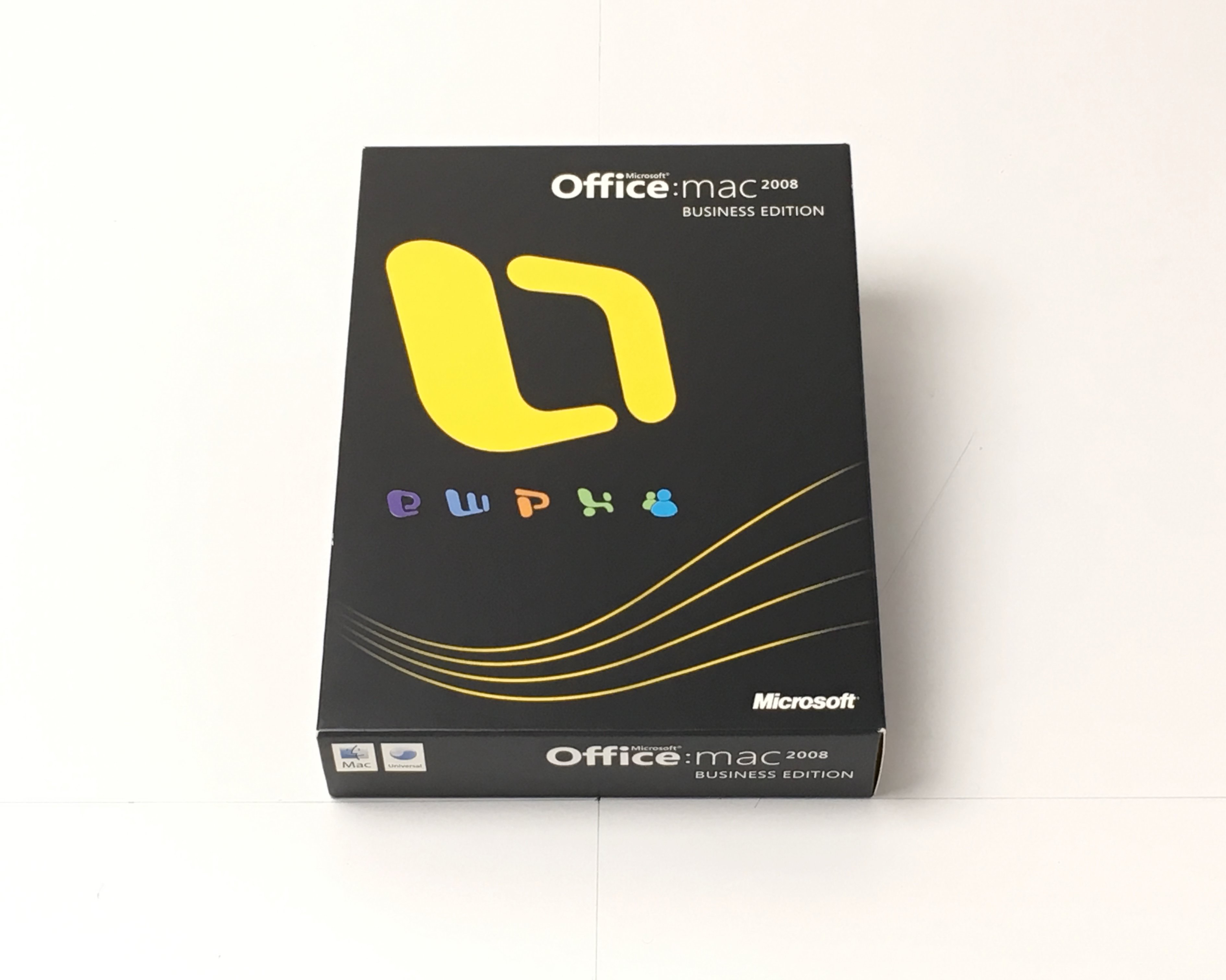 【中古】Office 2008 for Mac Business Edition　メイン画像