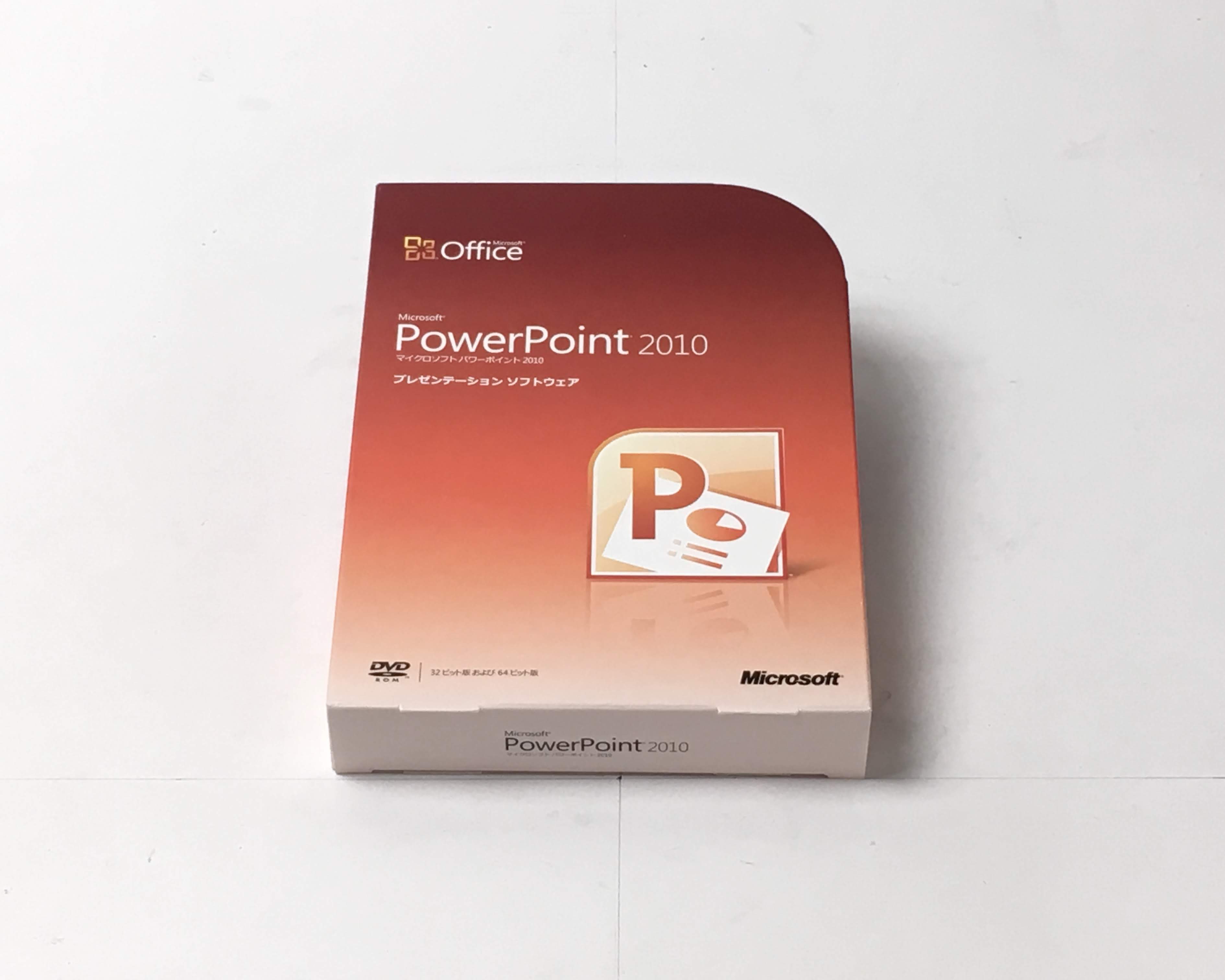 【中古品】Microsoft Office PowerPoint 2010 通常版　メイン画像