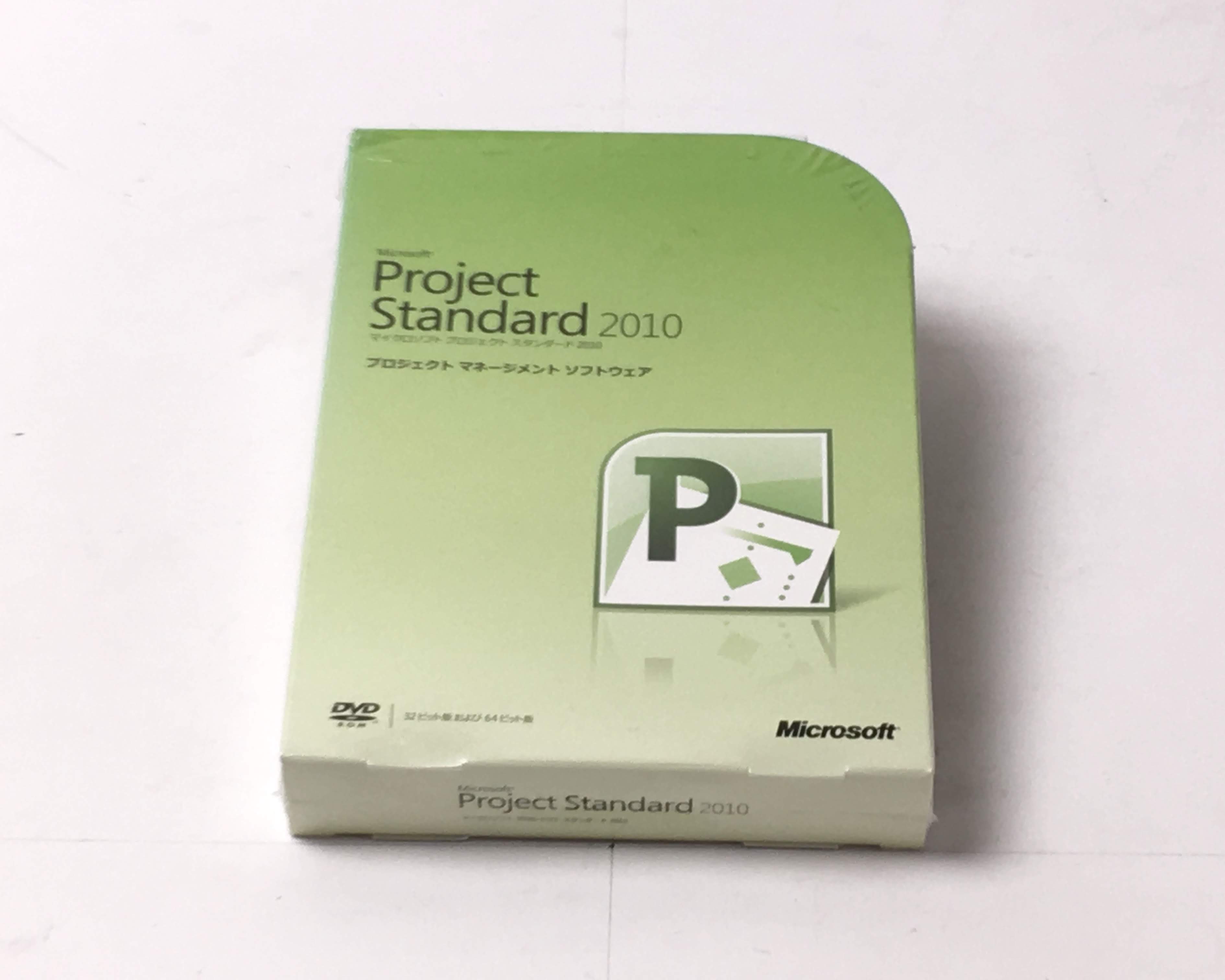 【中古品】Microsoft Office Project Standard 2010 通常版 Windows　メイン画像