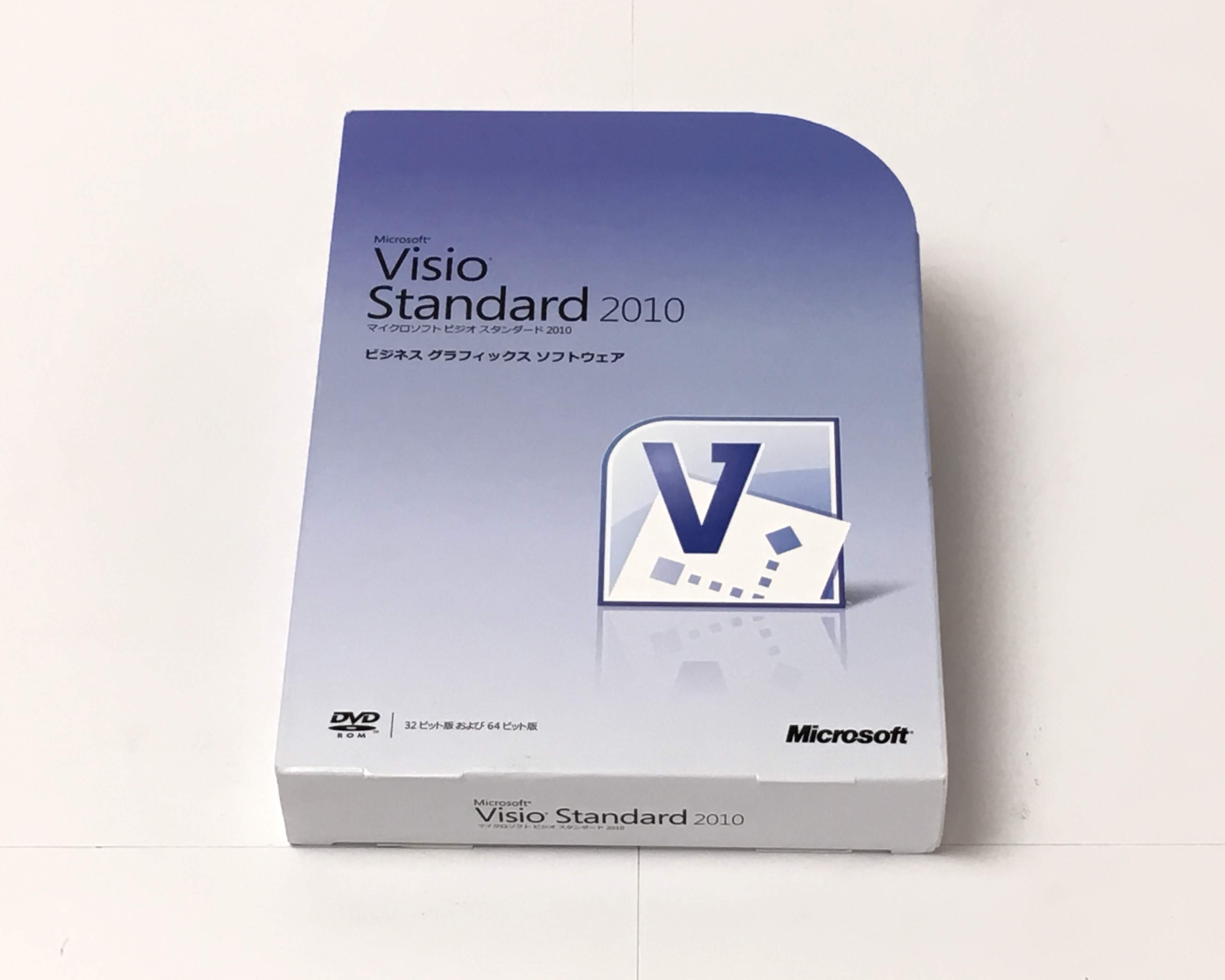 【中古】Microsoft Office Visio Standard 2010 通常版　メイン画像
