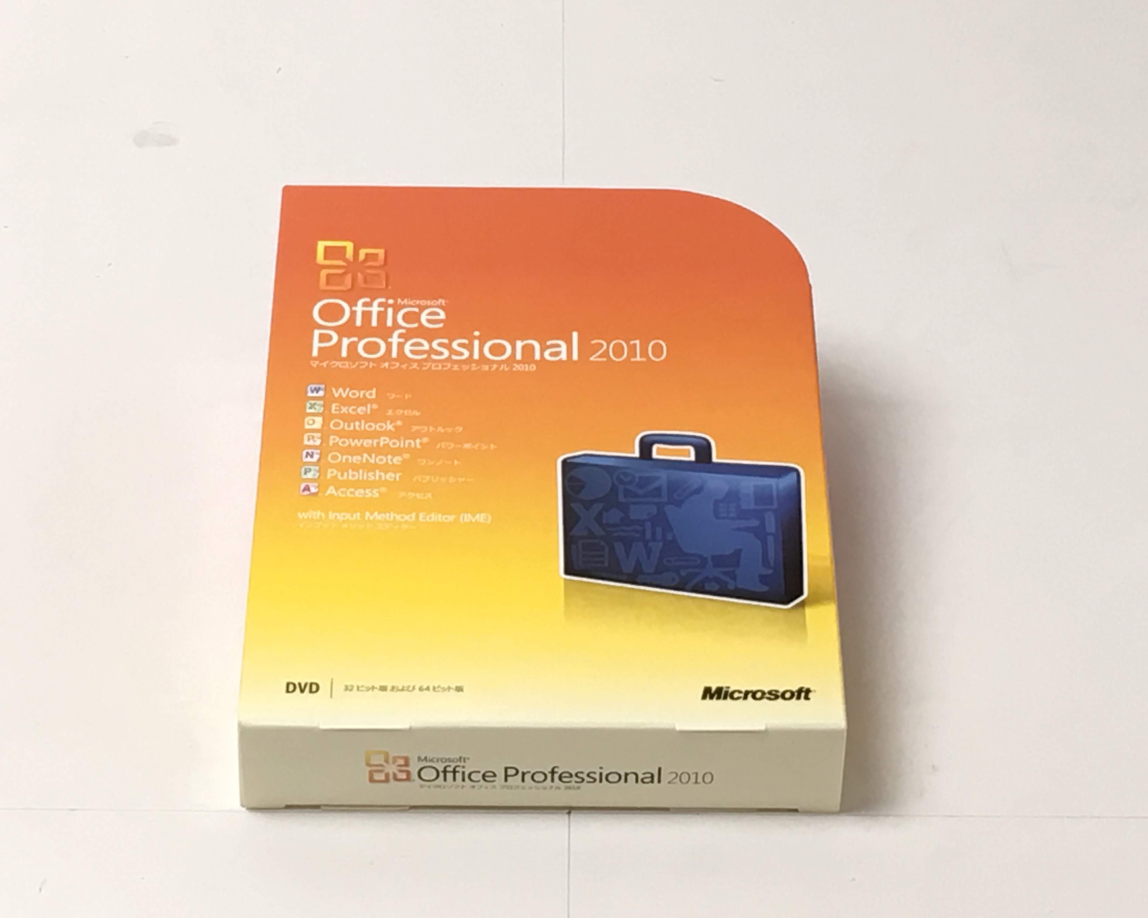 【中古品】Microsoft Office Professional 2010 通常版　メイン画像