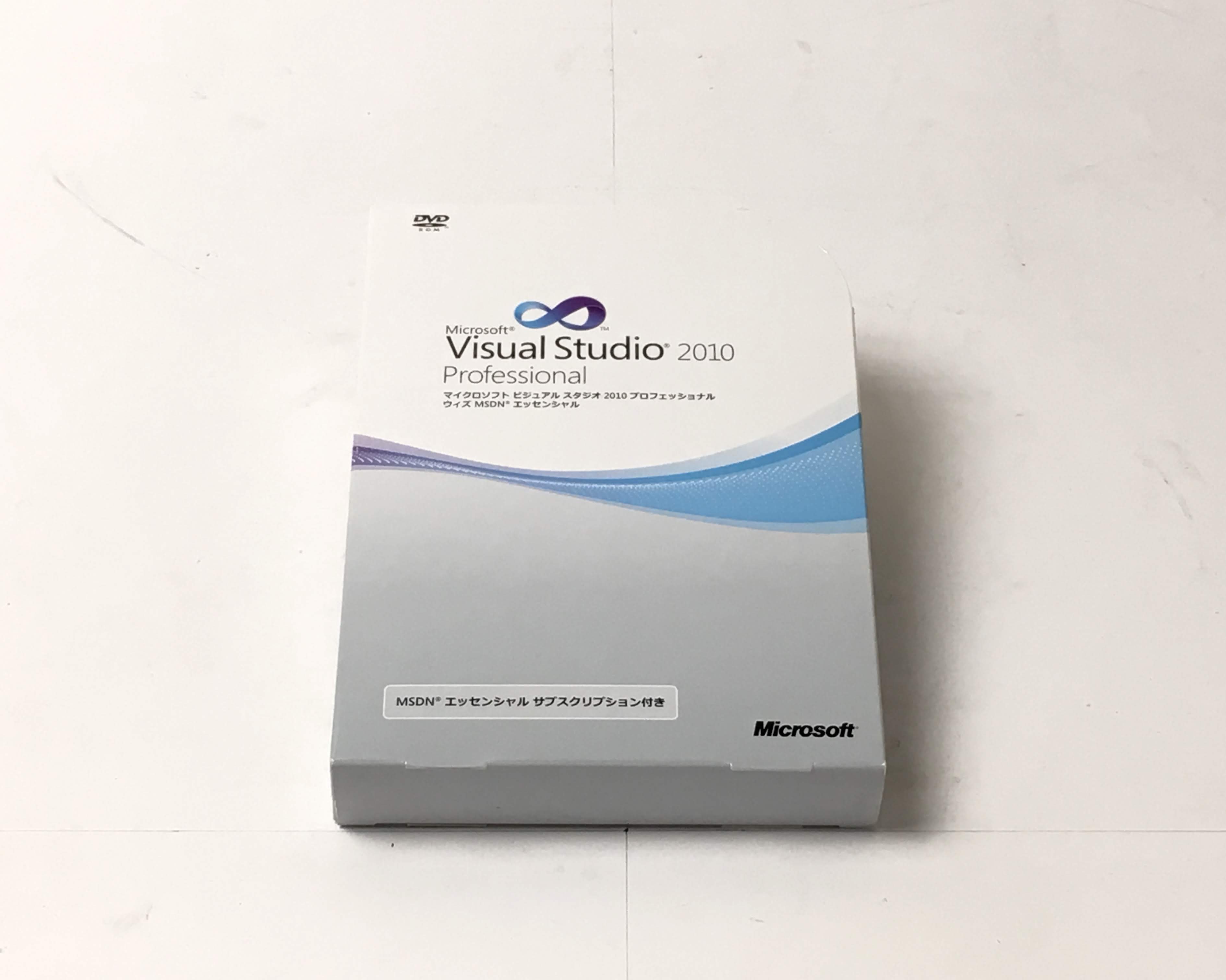 【中古】Microsoft Visual Studio 2010 Professional　メイン画像