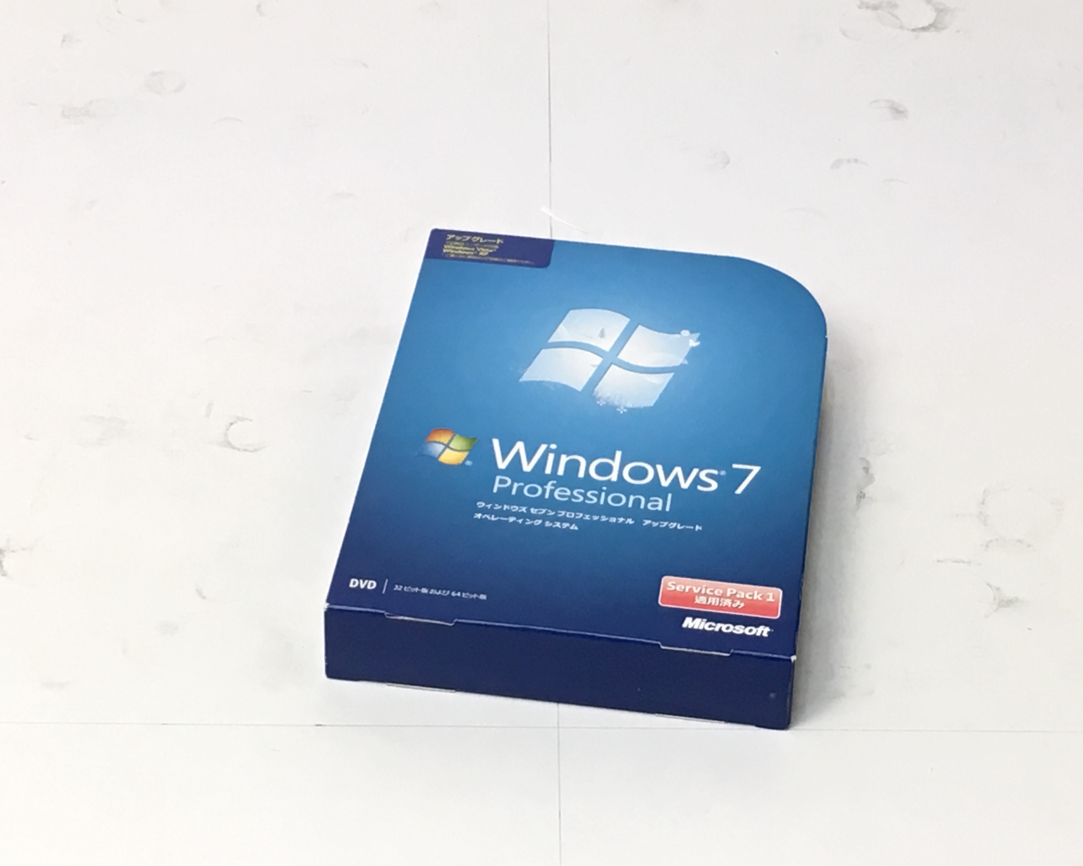 【中古品】Microsoft Windows 7 Professional アップグレード版 Service Pack 1 適用済み　メイン画像