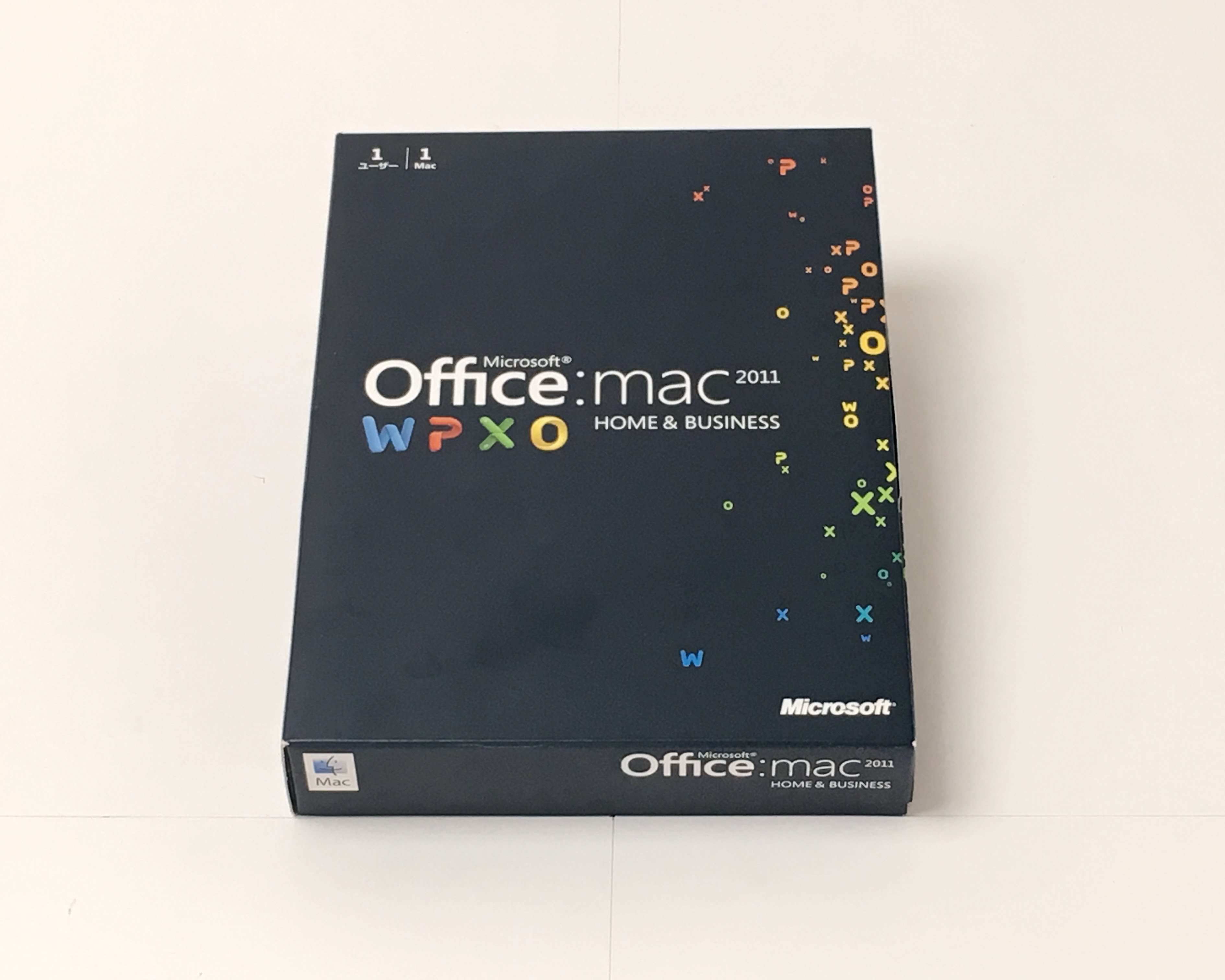【中古品】Microsoft Office for Mac Home and Business 2011-1パック メイン画像