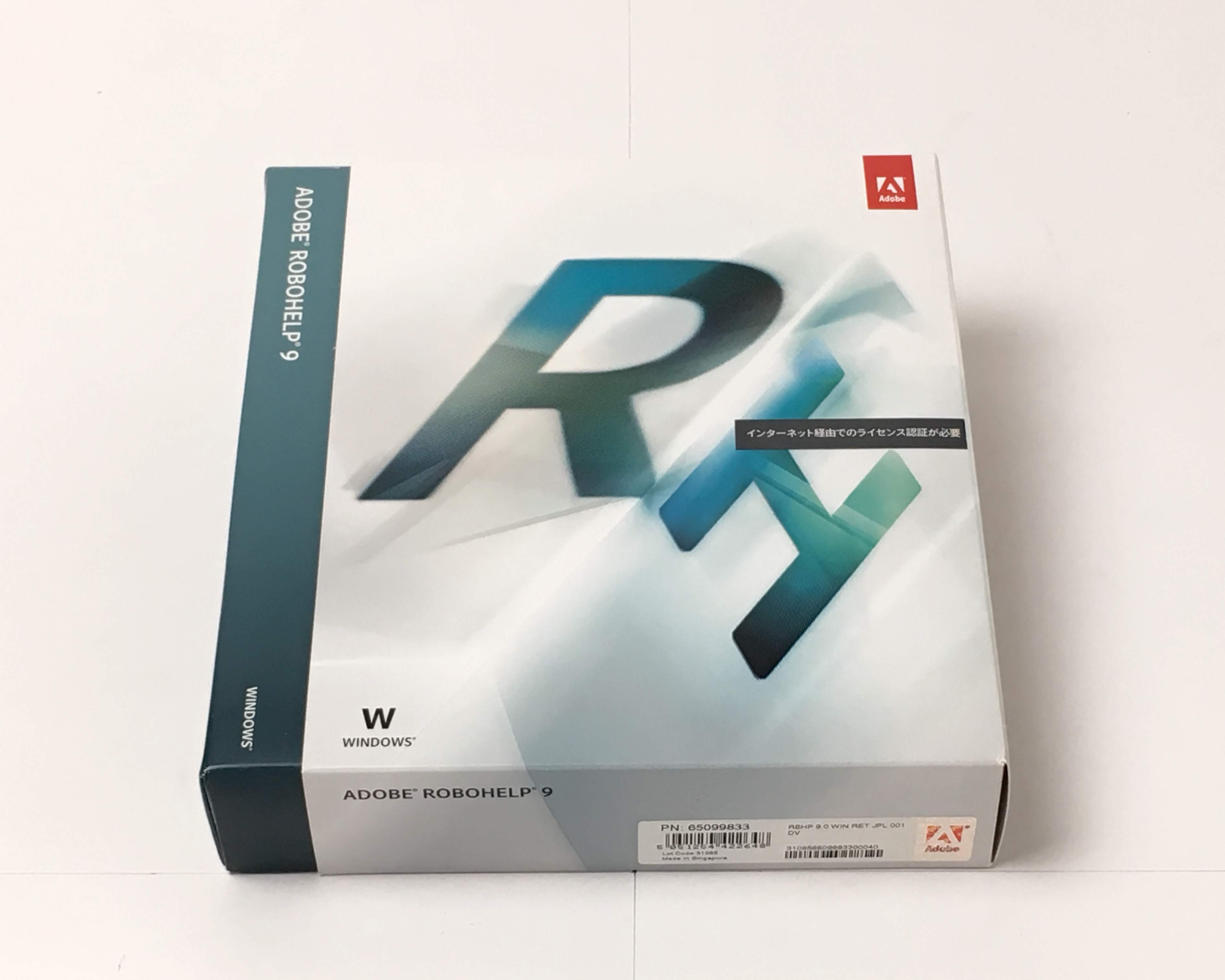【中古品】Adobe RoboHelp 9.0 日本語版 Windows版　メイン画像