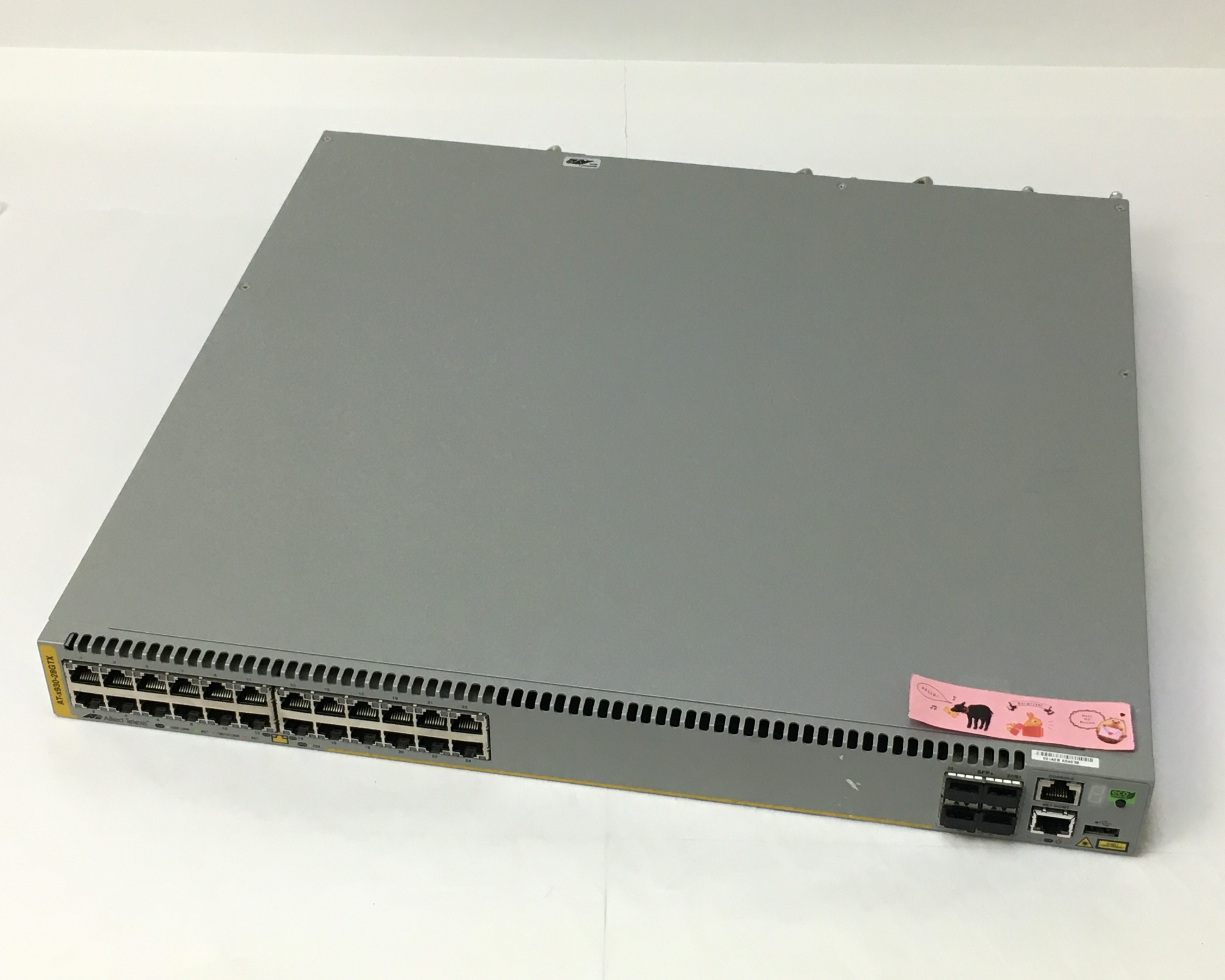 【優良中古】アライドテレシス AT-X930-28GTX　メイン画像