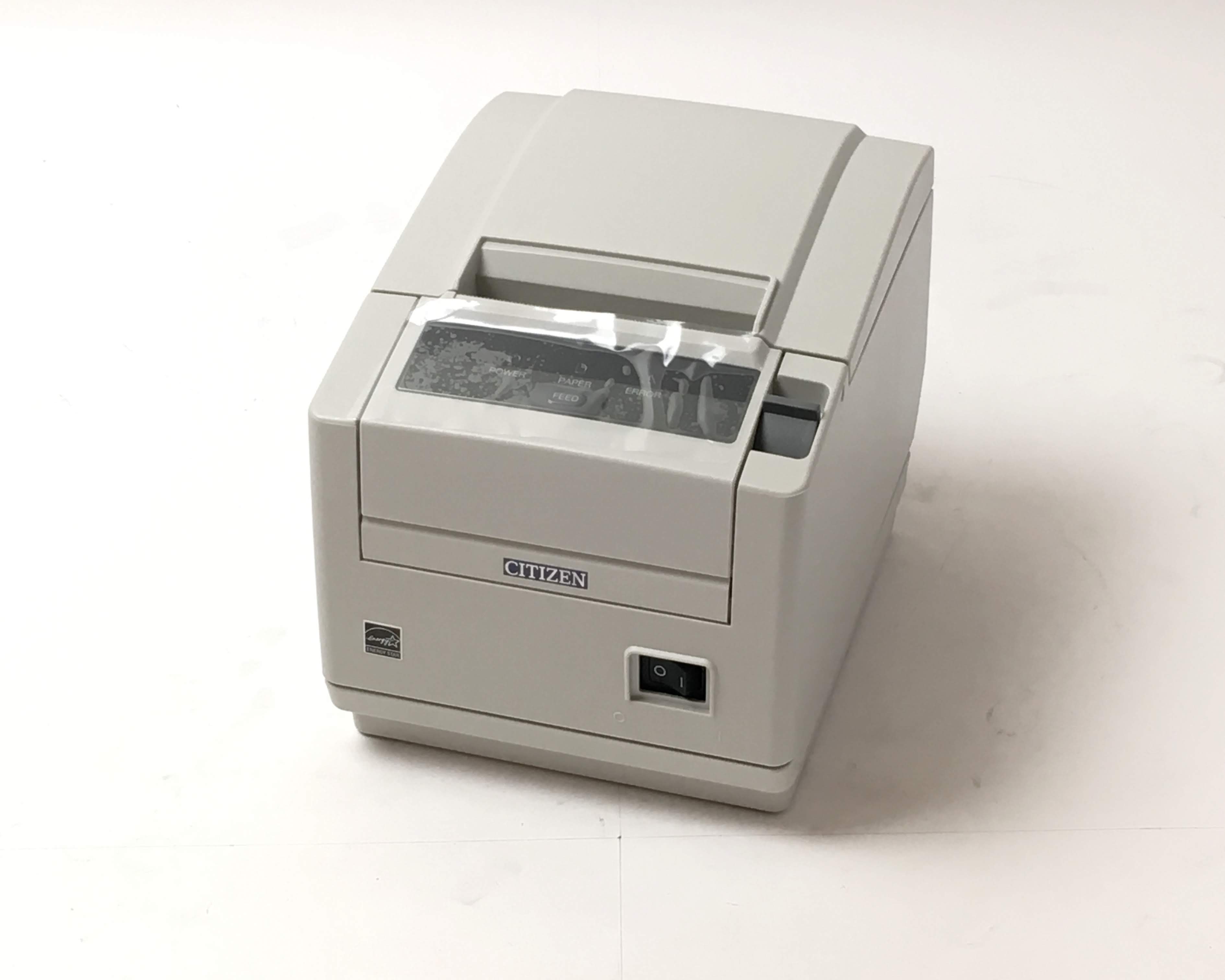 【優良中古】CITIZEN レシートプリンタ CT-S601(USB/80mm)ホワイト　メイン画像