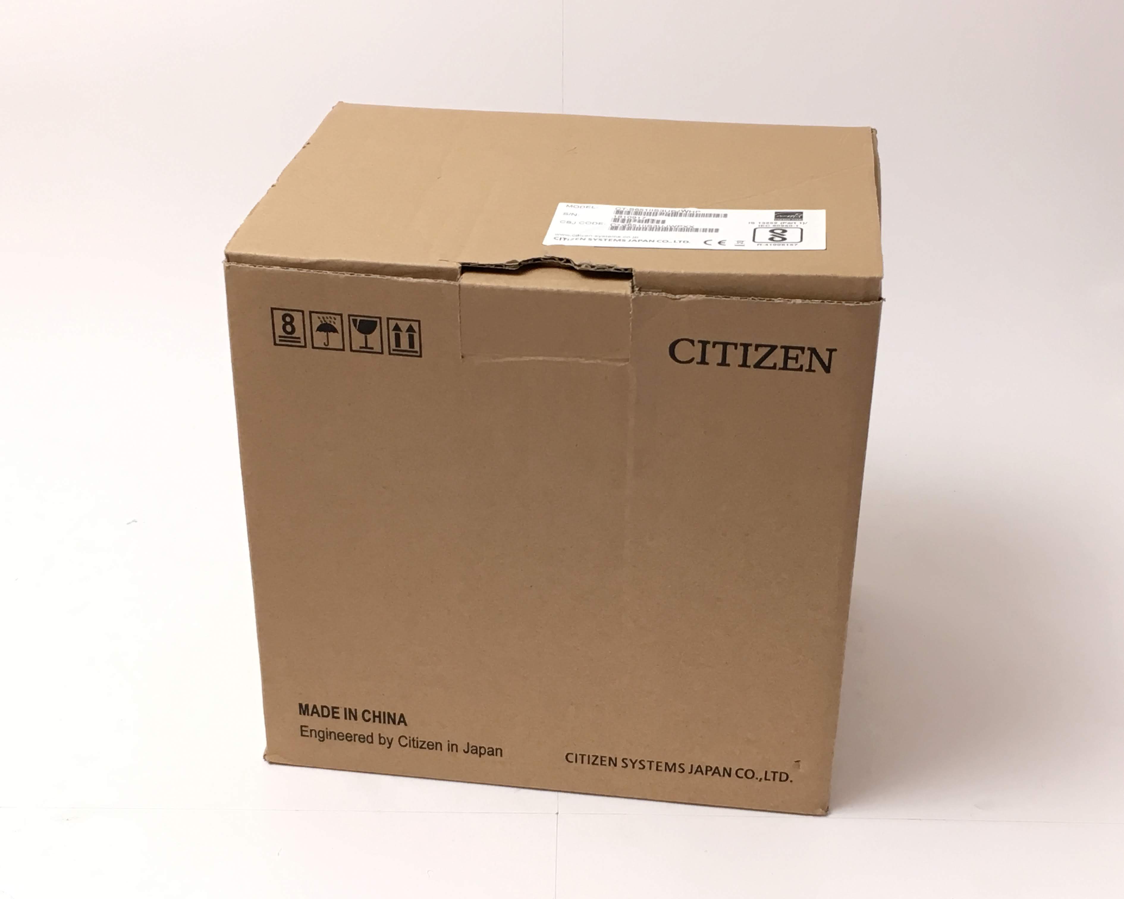 【優良中古】CITIZEN レシートプリンタ CT-S651(USB/80mm)ホワイト　メイン画像