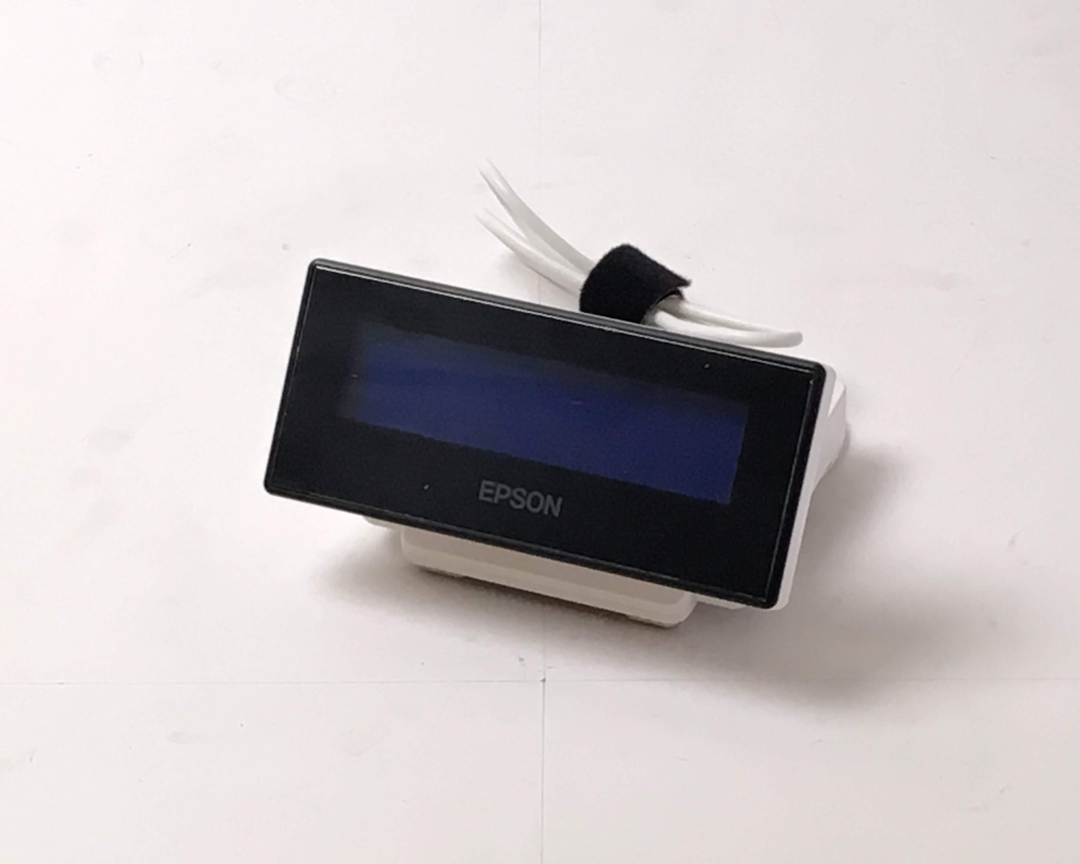 【優良中古】EPSON カスタマディスプレイ DM-D30(USB)ホワイト　メイン画像