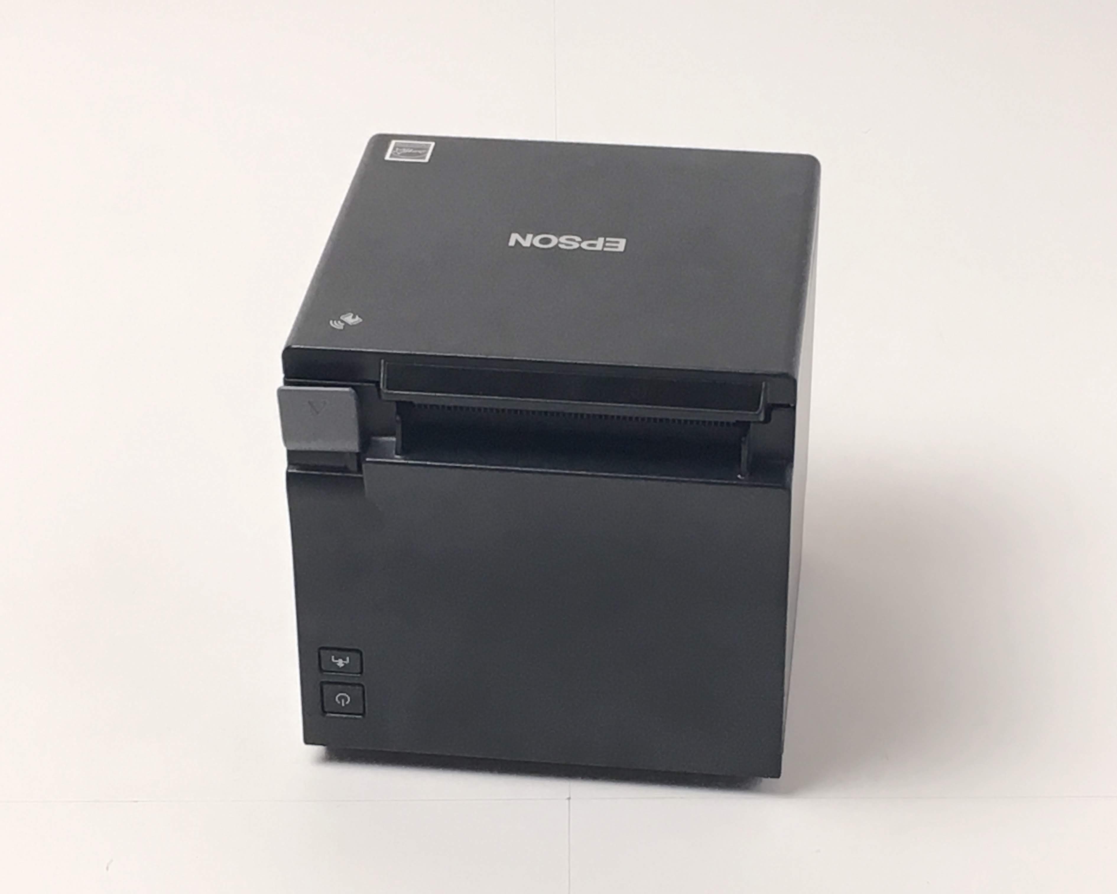 【優良中古】レシートプリンタ　EPSON TM-M30ブラック　メイン画像