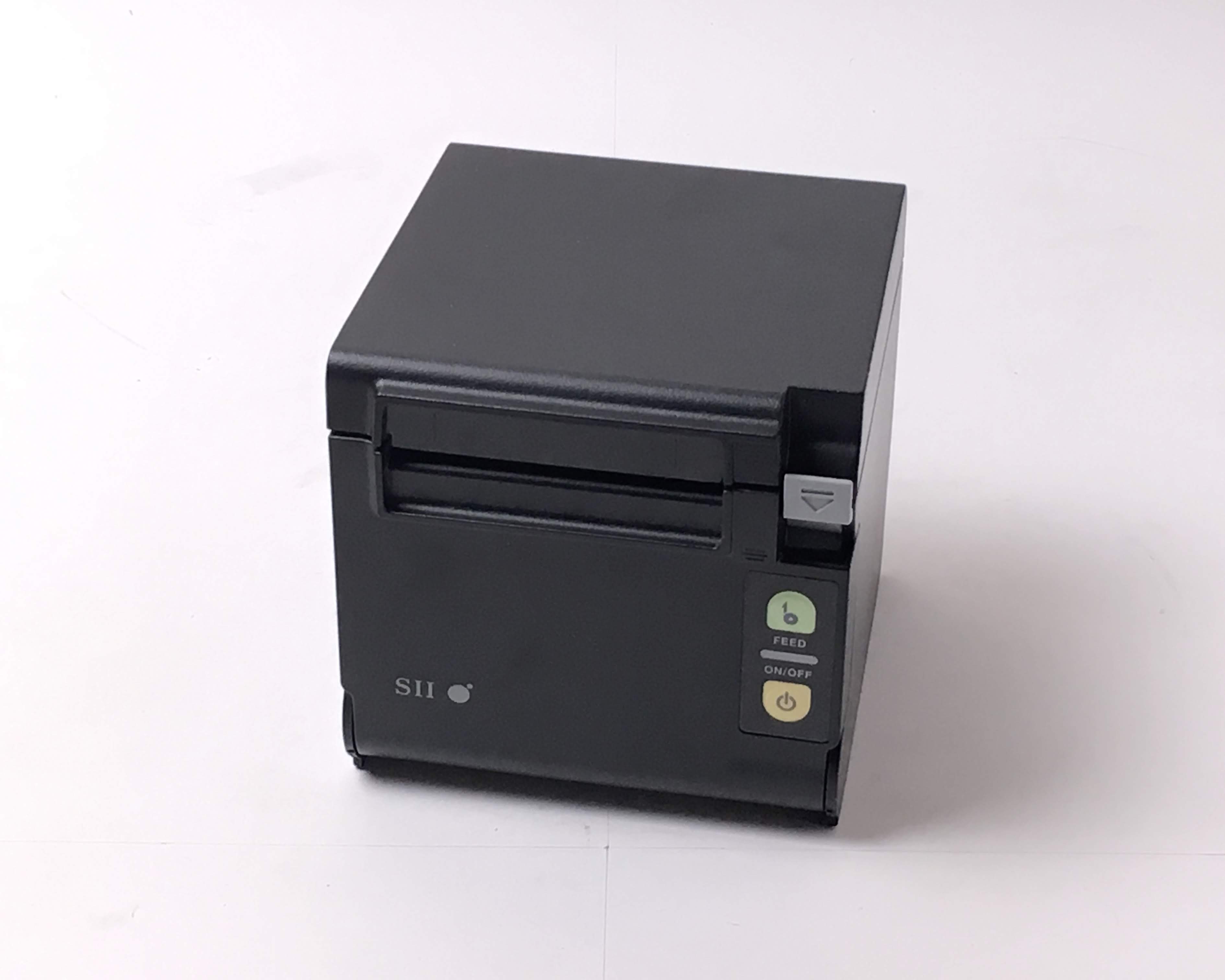 【優良中古】SII レシートプリンタ PR-D10(USB/80mm)ブラック　メイン画像