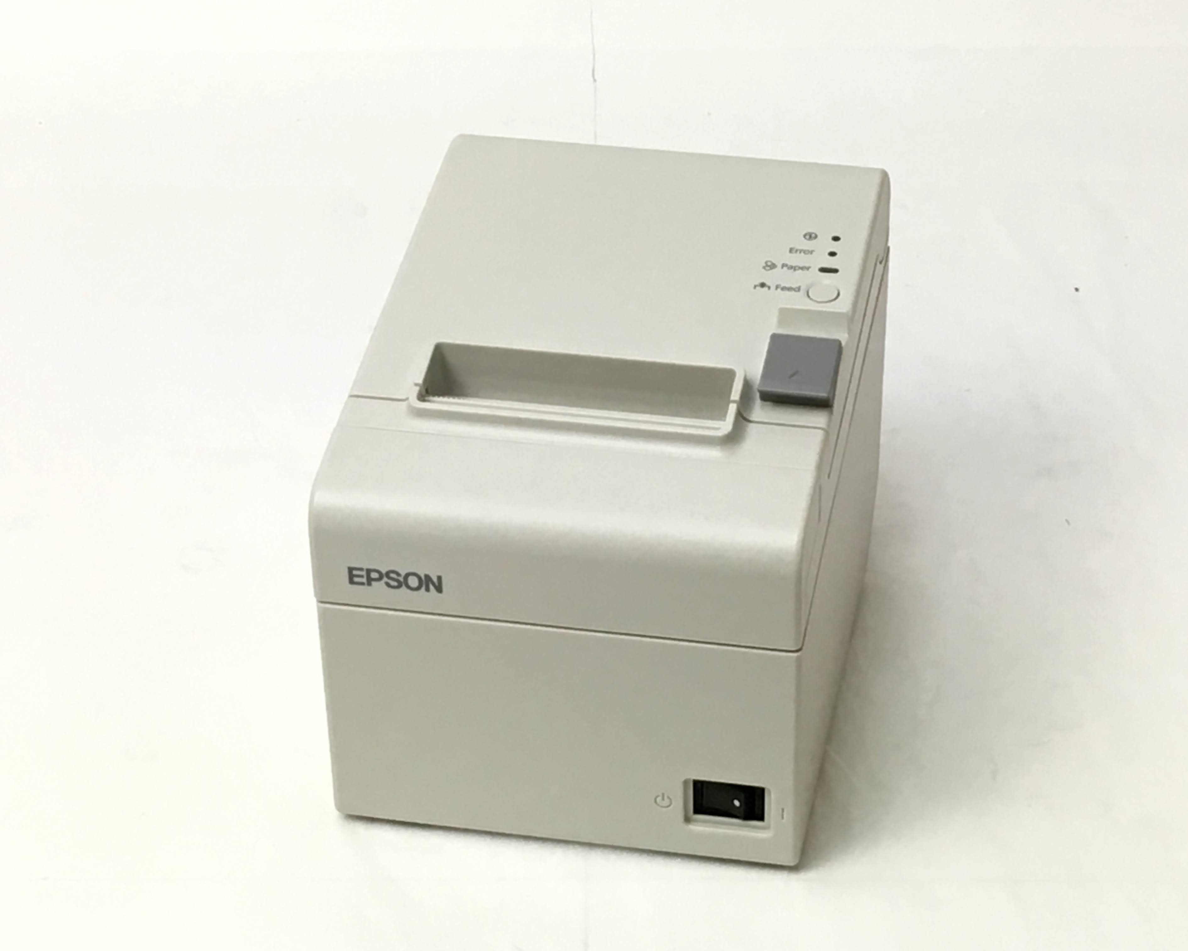 【優良中古】EPSON レシートプリンタ TM-T202(Bluetooth/58mm)ホワイト　メイン画像