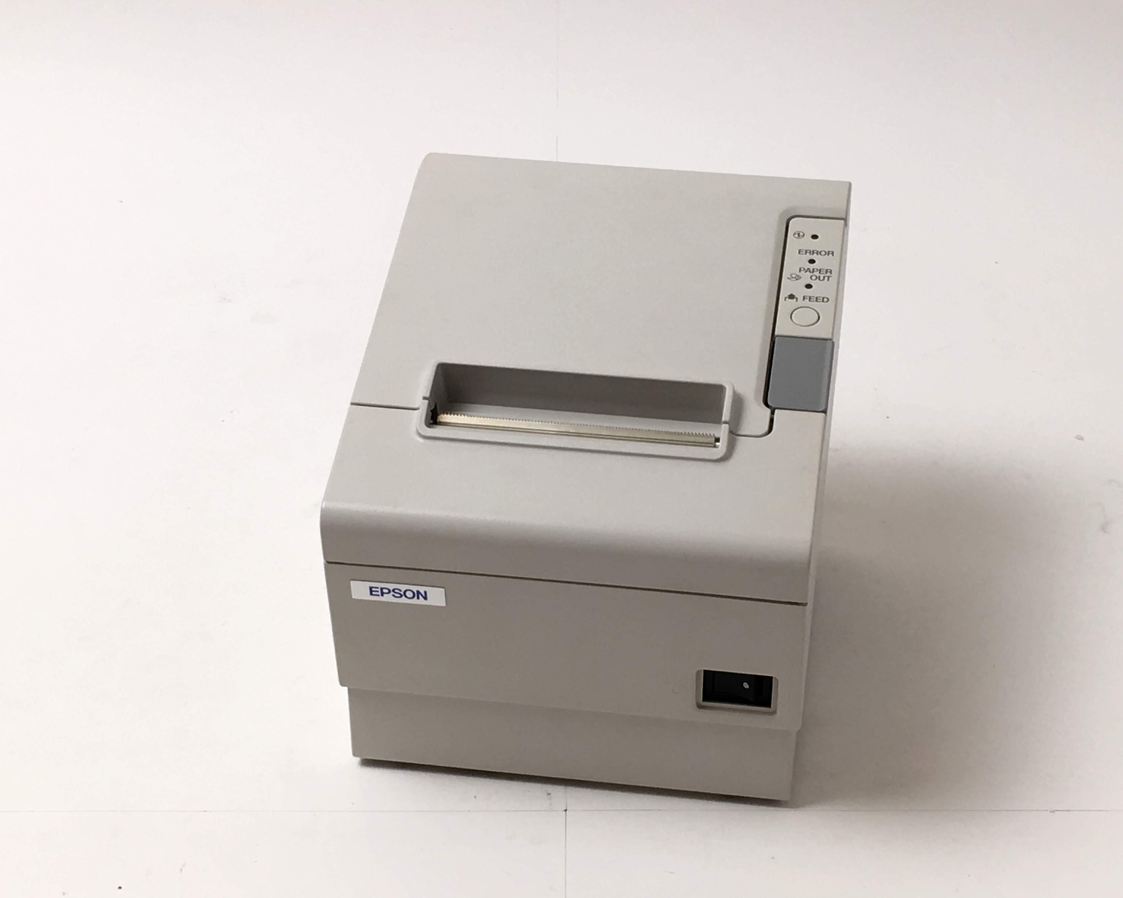 【優良中古】EPSON レシートプリンタ TM-T884(USB/58mm)ホワイト　メイン画像