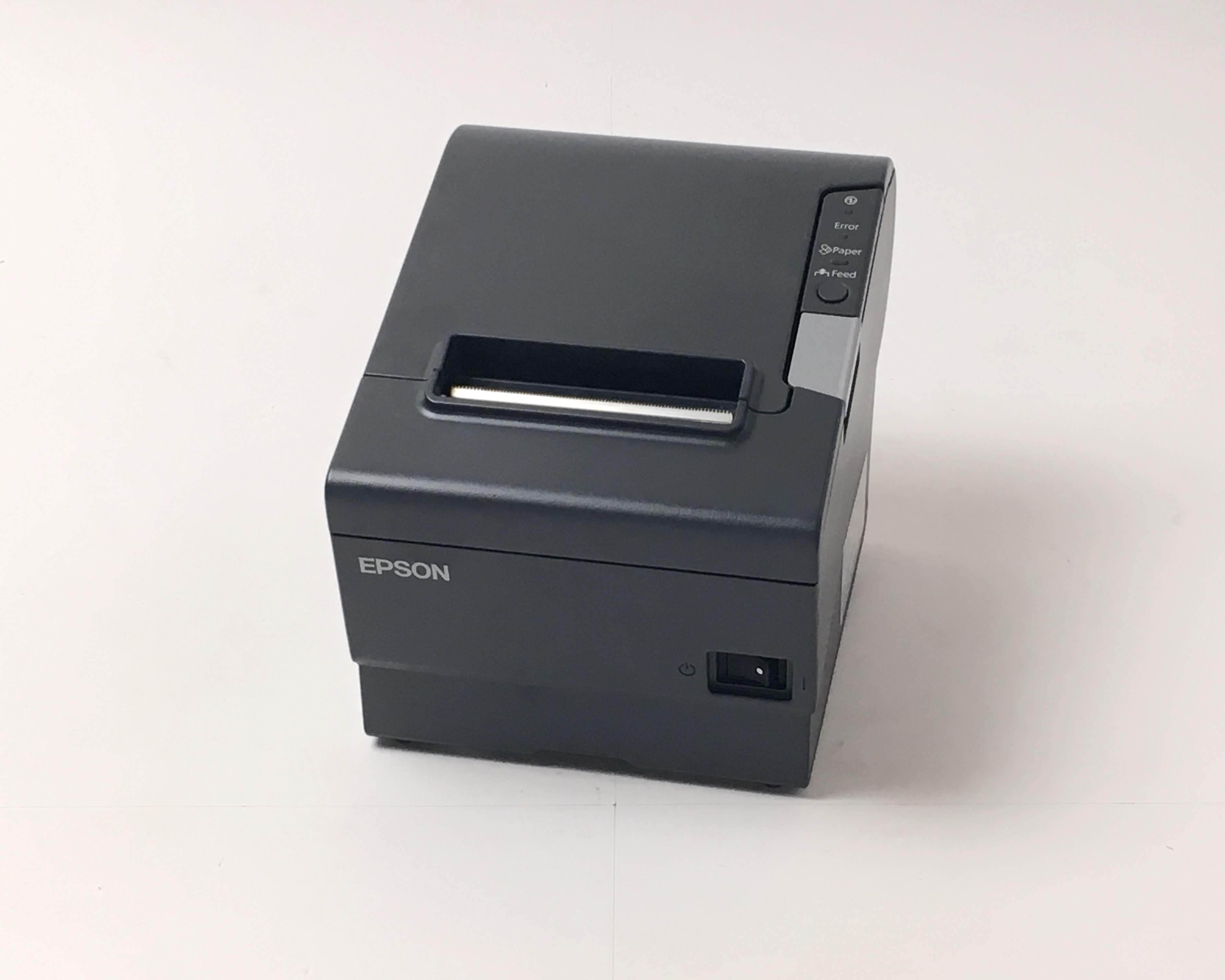 【優良中古】EPSON レシートプリンター　TM-T885(USB/80mm)ブラック　メイン画像