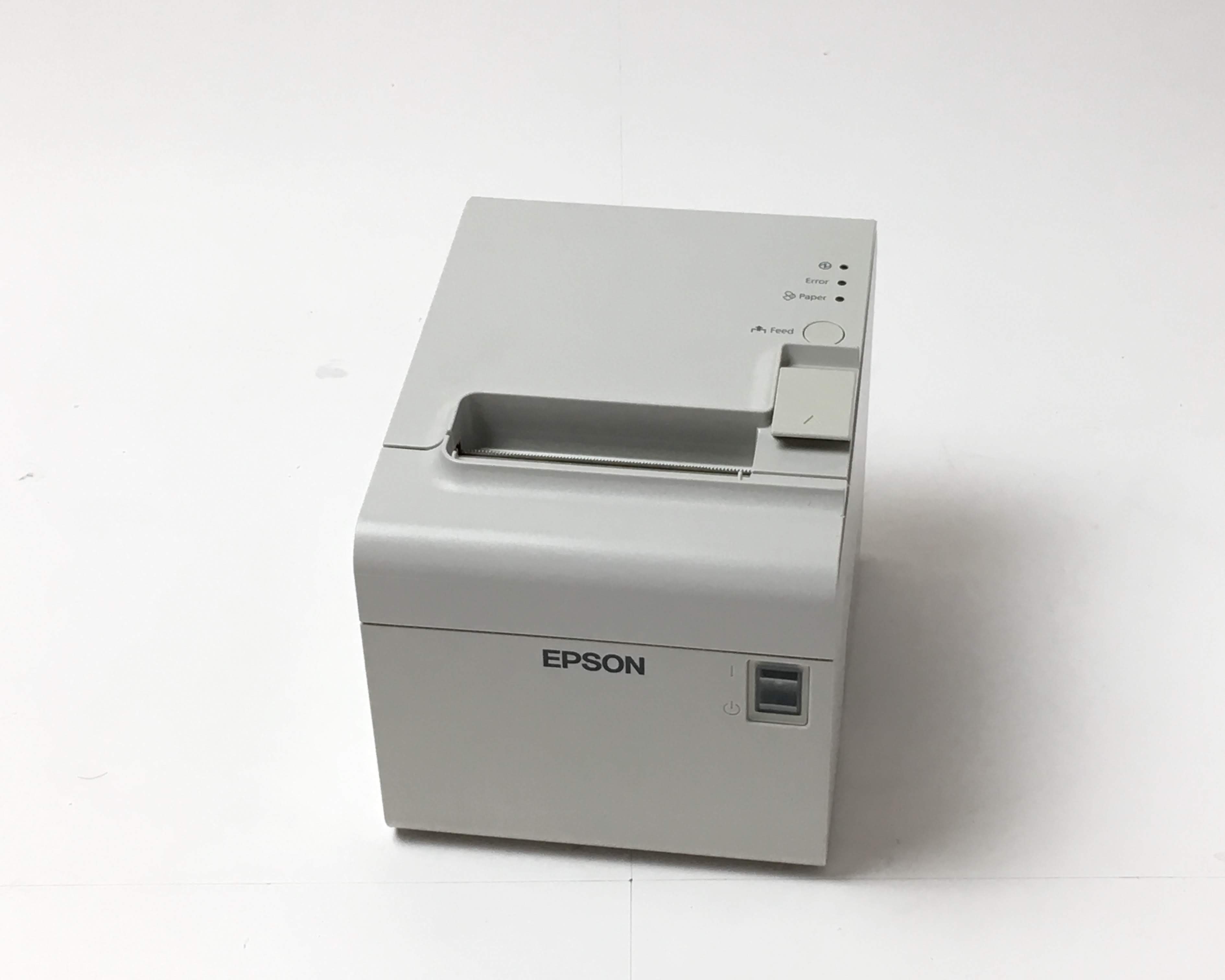 【優良中古】レシートプリンタ　EPSON TM-T90II(LAN/58mm)ホワイト　メイン画像
