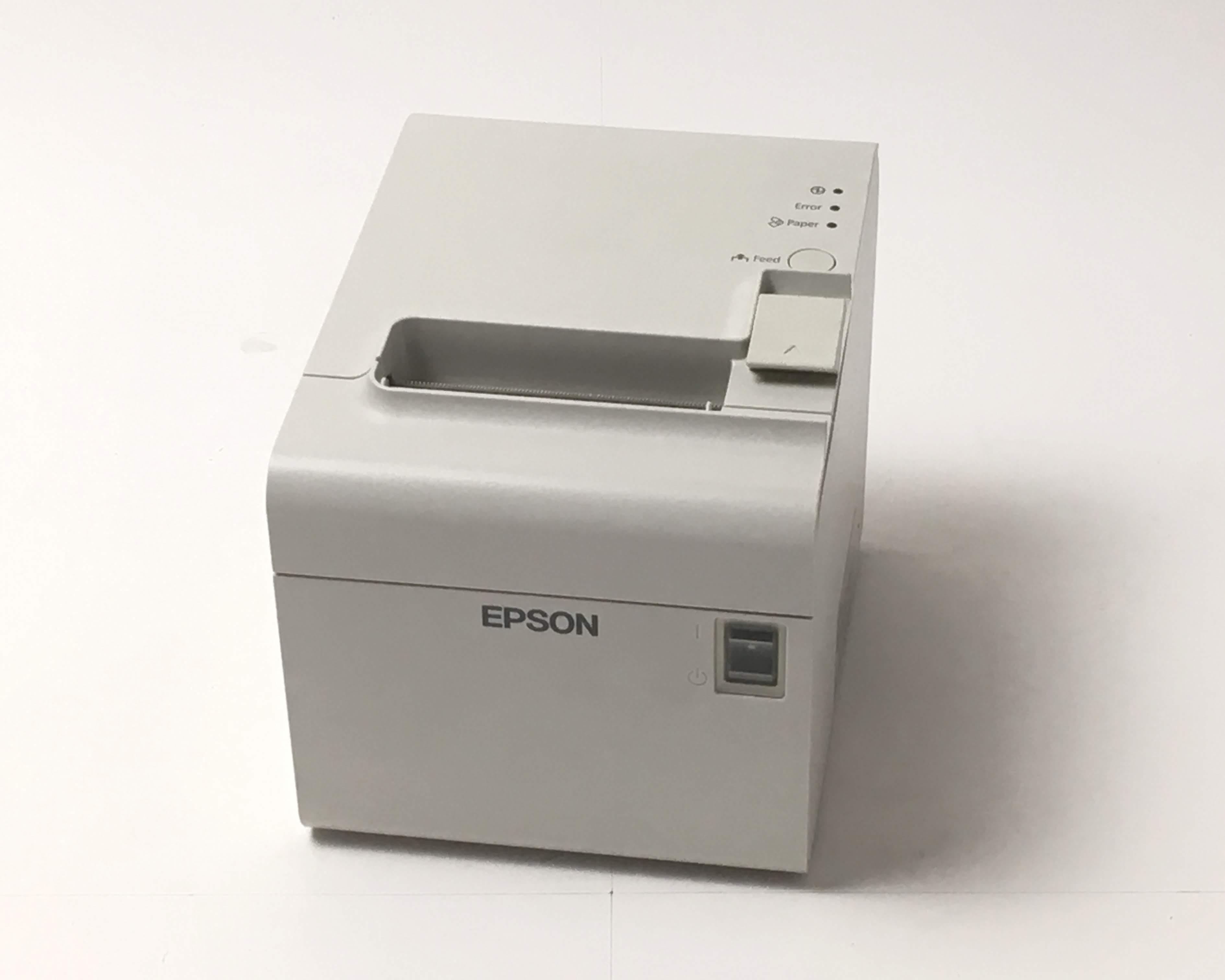 【優良中古】EPSON レシートプリンター　TM-T90II(USB/80mm)ホワイト　メイン画像