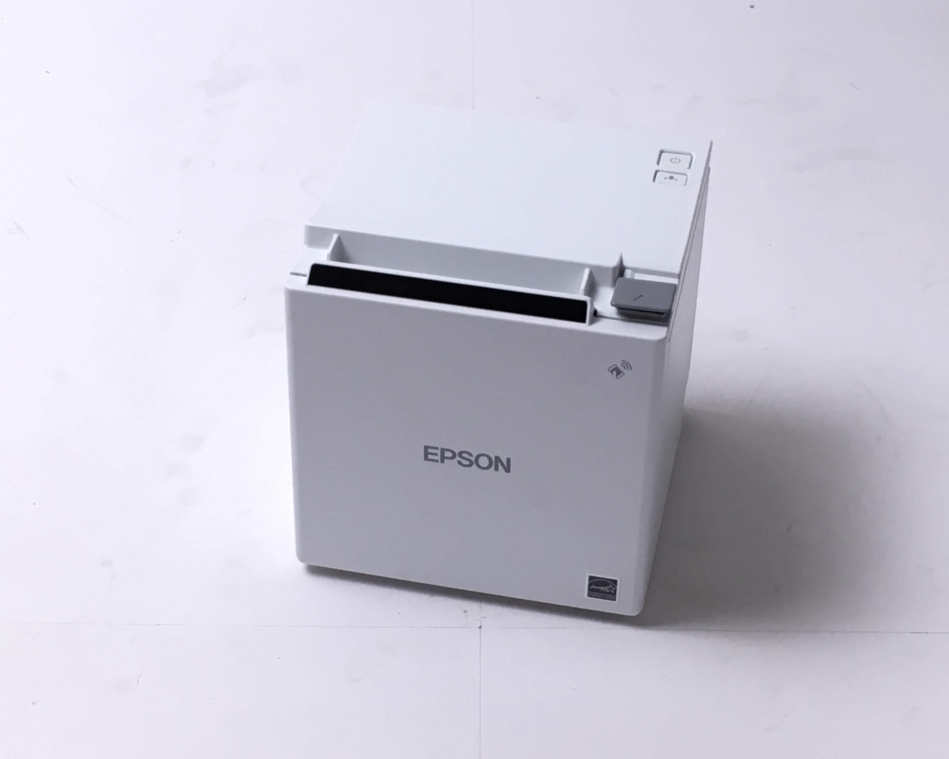 【優良中古】EPSON レシートプリンタ TM-M30(USB・LAN・Bluetooth/80mm)ホワイト　メイン画像