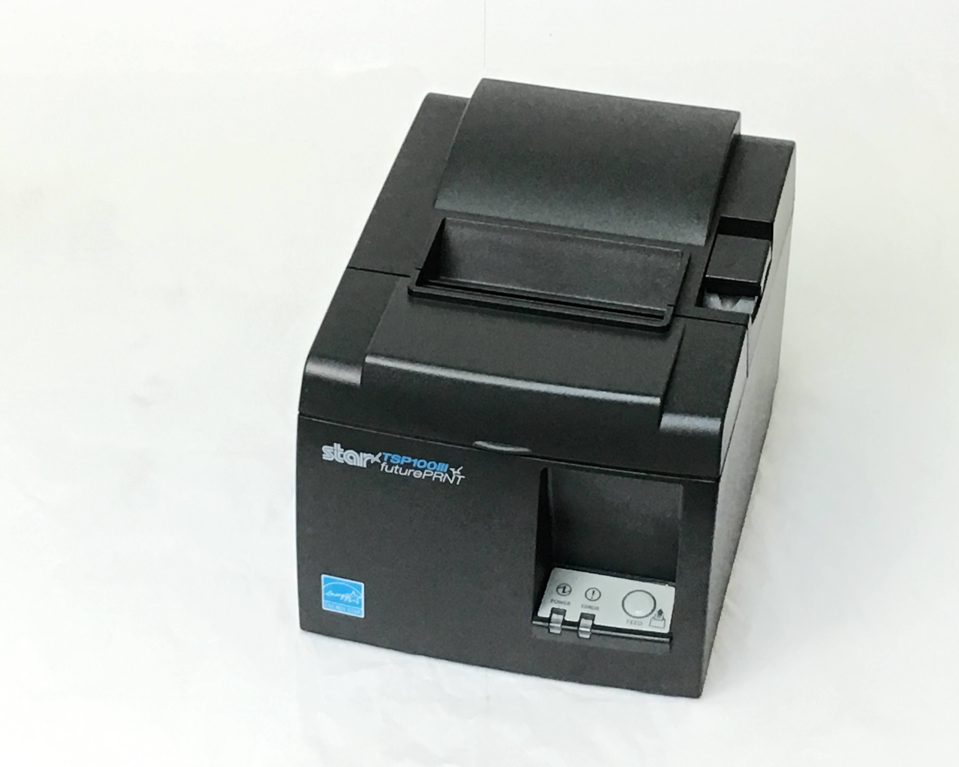 【優良中古】STARレシートプリンタ TSP143III(USB/80mm)ブラック　メイン画像