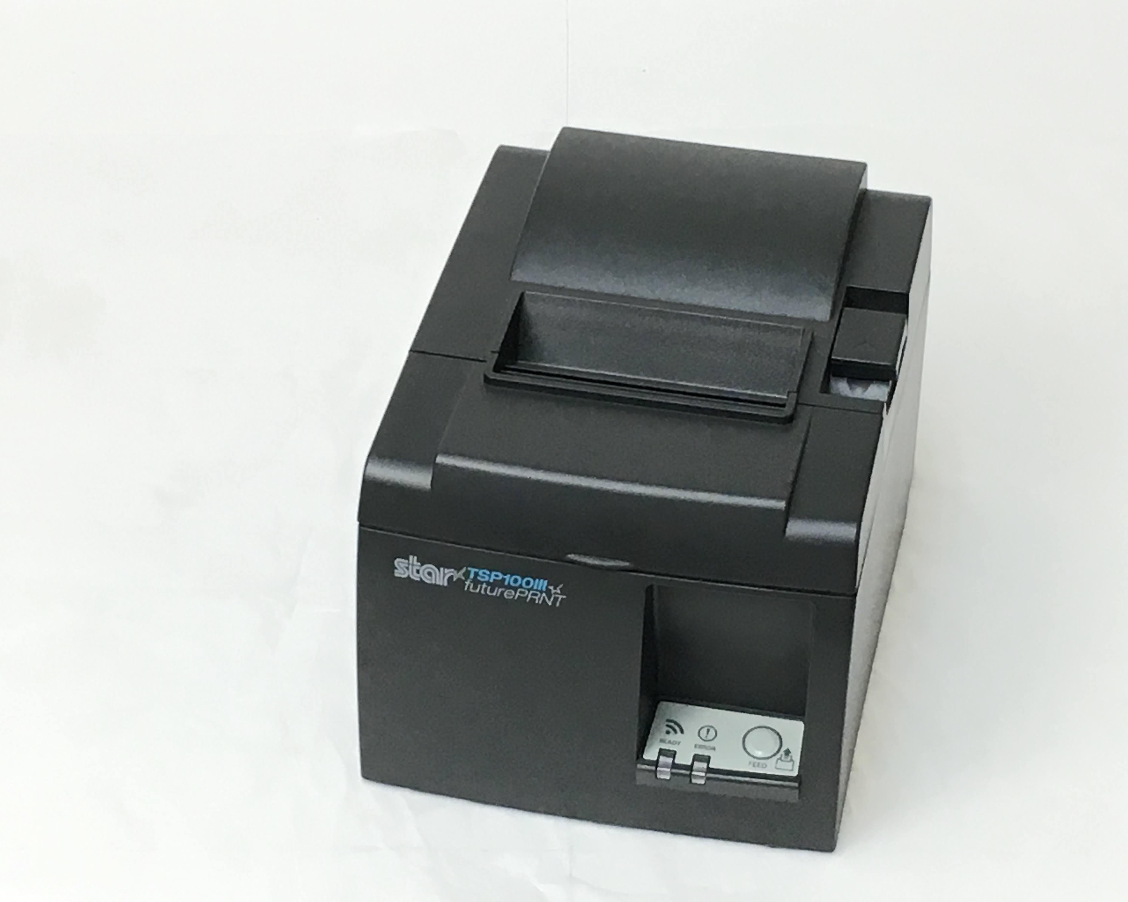 【優良中古】レシートプリンタ　Star TSP143III (無線LAN/80mm)グレー　メイン画像