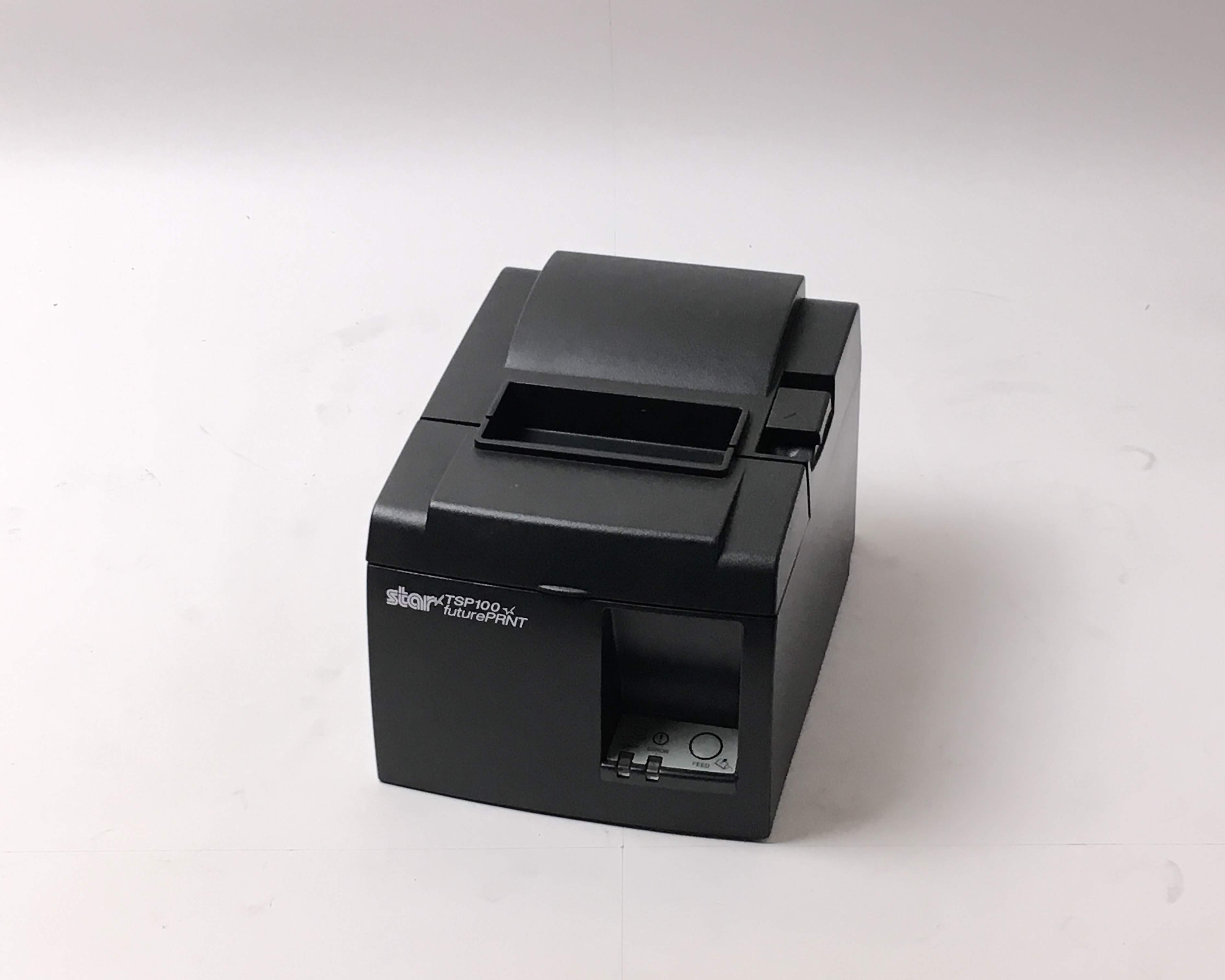 【優良中古】レシートプリンタ　Star TSP143(LAN/80mm)グレー　メイン画像