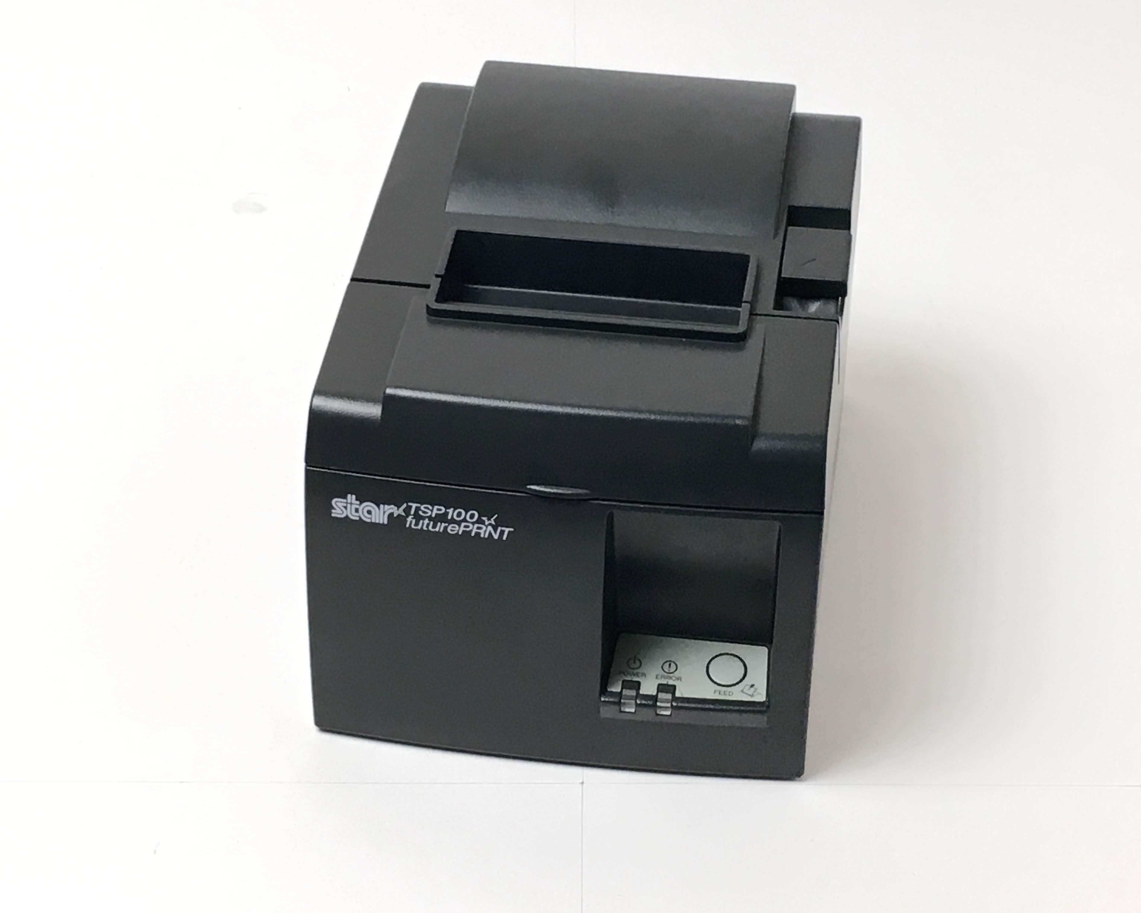 【優良中古】レシートプリンタ　Star TSP100シリーズ　TSP143(USB/80mm)ブラック　メイン画像