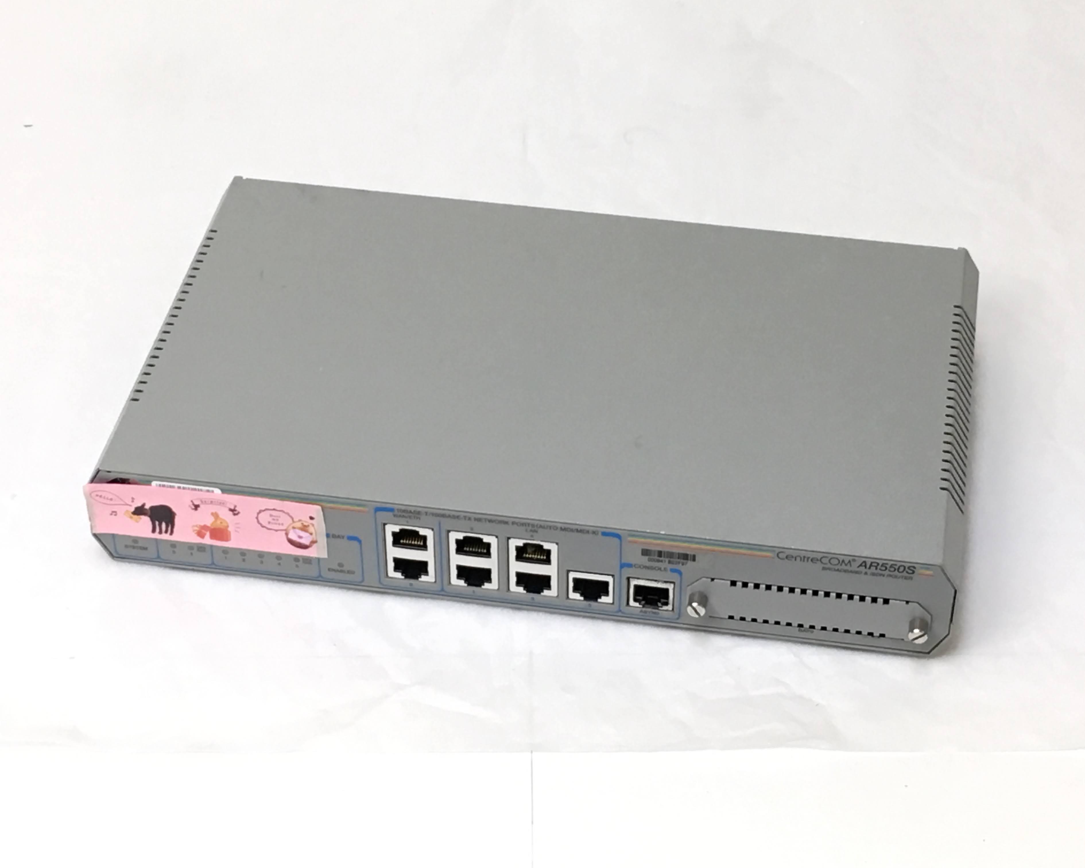 【中古】アライドテレシス CentreCOM AR550S ルーター 0140R　メイン画像