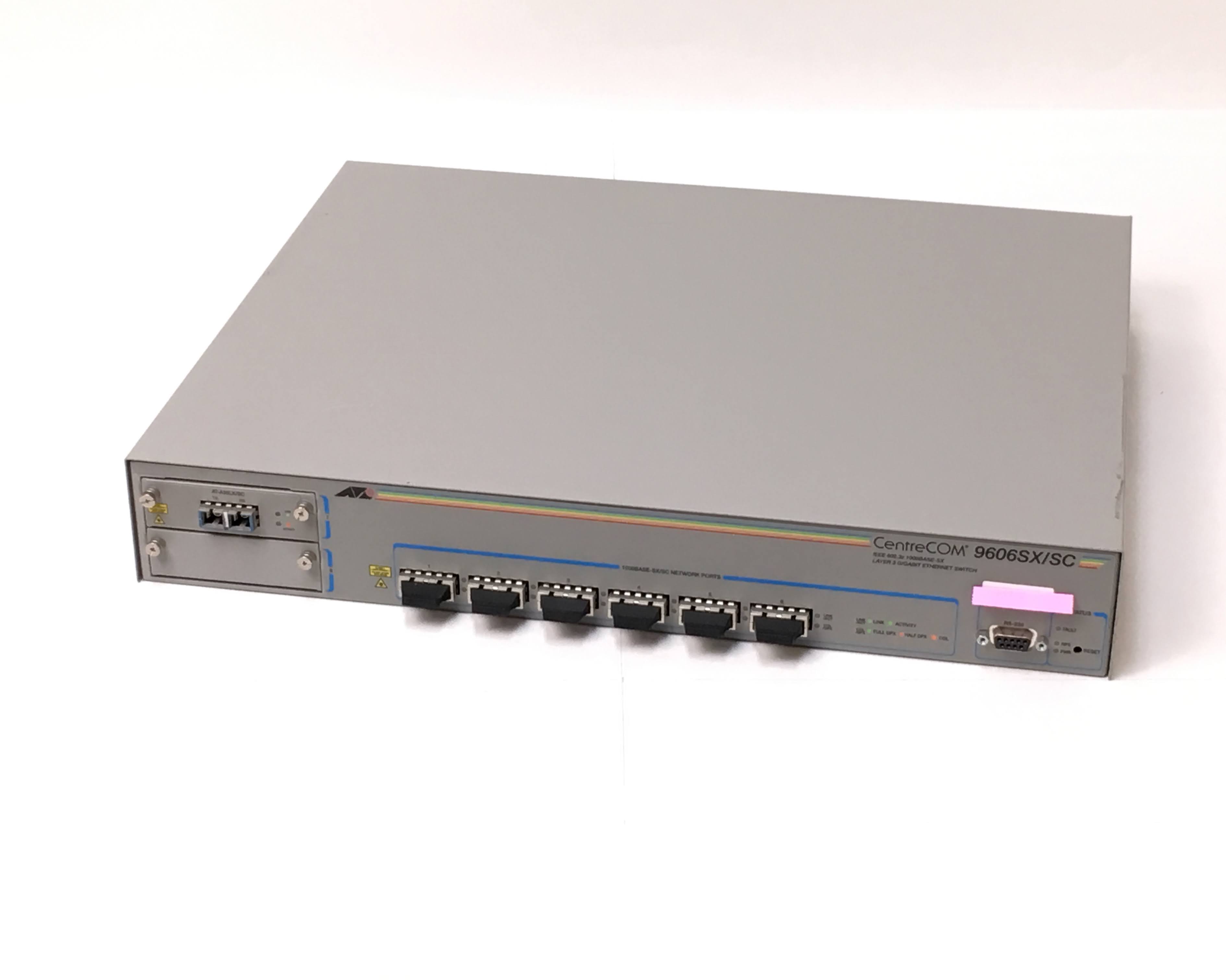 【中古】アライドテレシス 9606SX/SC レイヤー3・スイッチ 39112　メイン画像