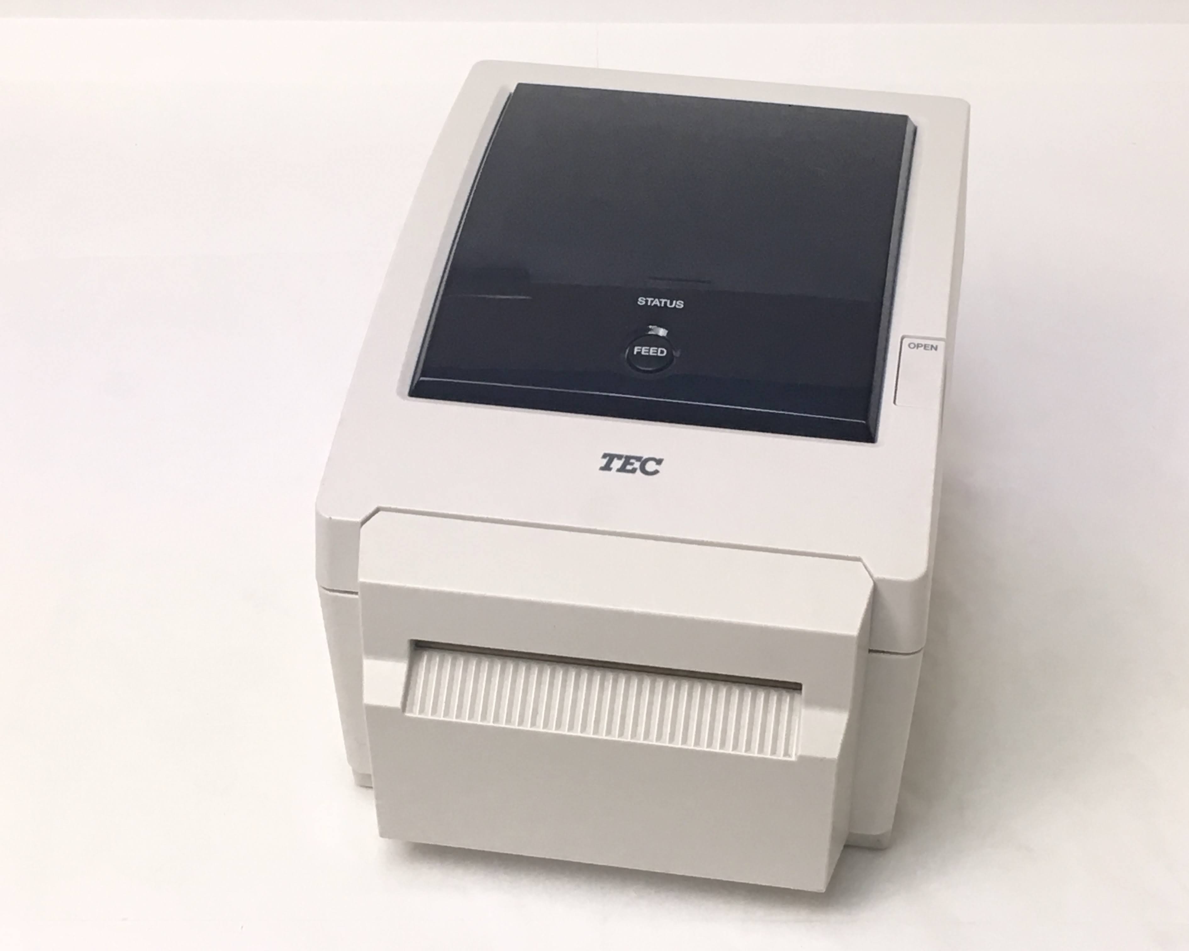 【中古】TEC バーコードプリンタ B-EV4D-GC17-R ホワイト　メイン画像