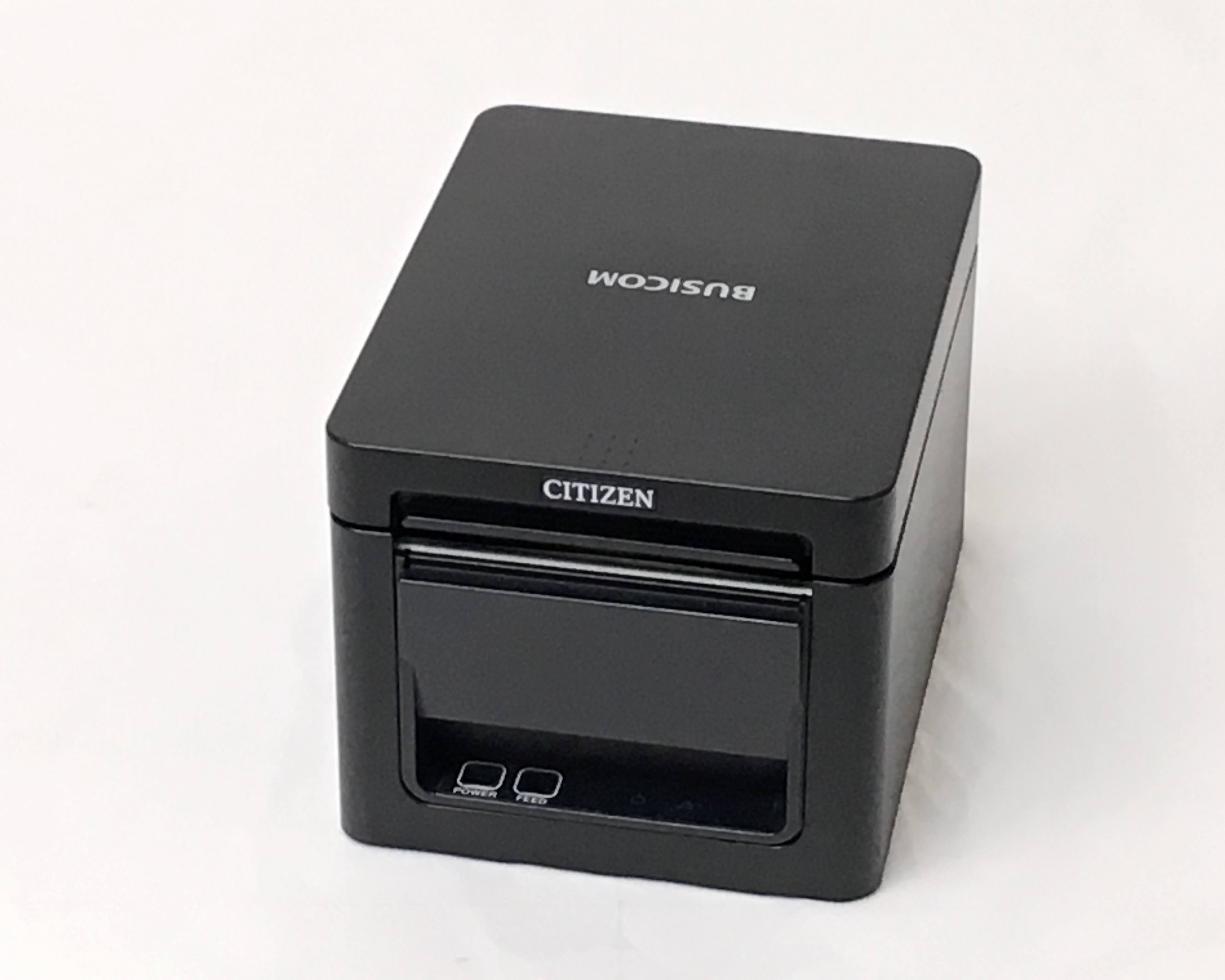 【中古】CITIZEN レシートプリンタ CT-S253(USB・LAN/80mm)ブラック　メイン画像