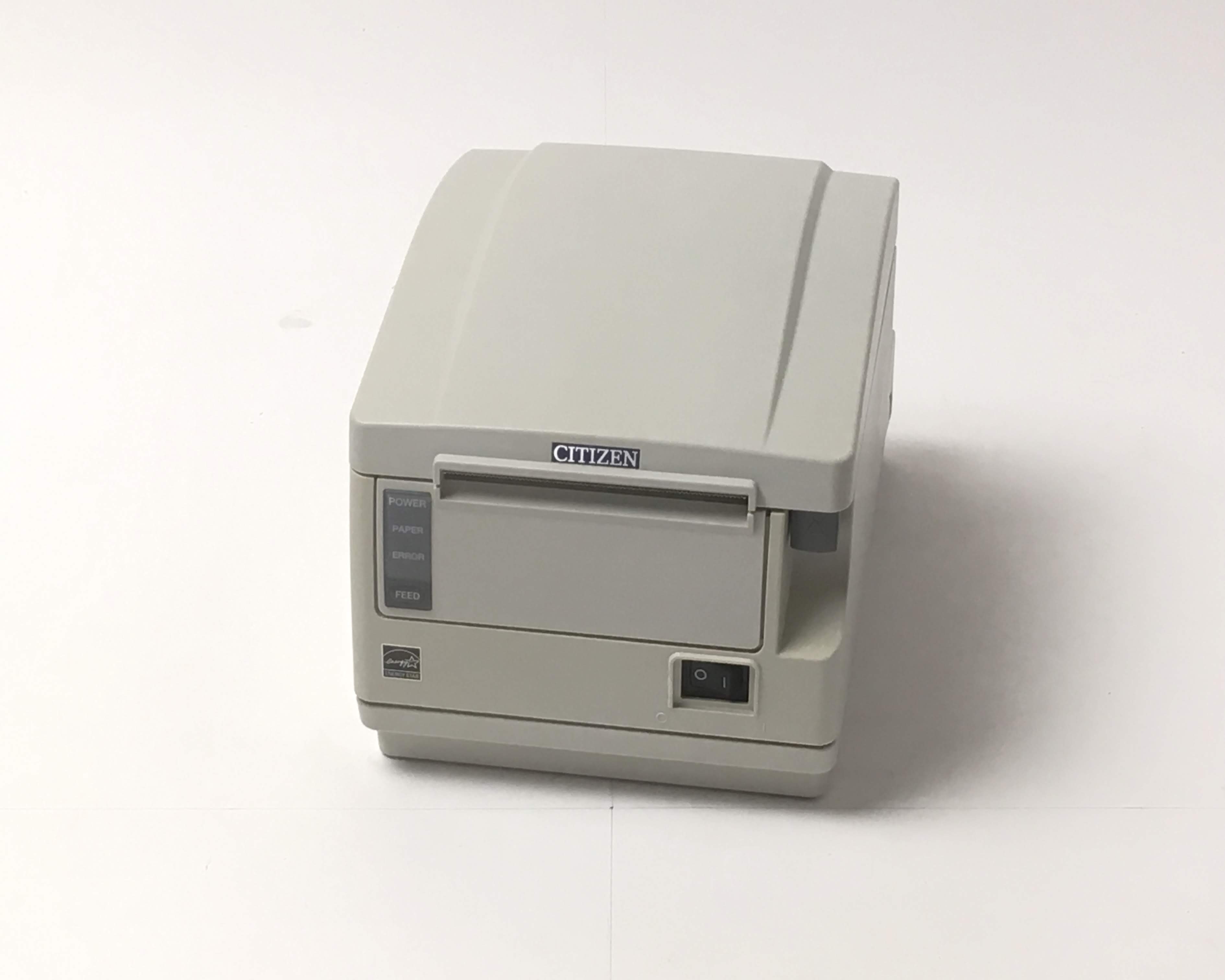 【中古】CITIZEN レシートプリンタ CT-S651(USB/80mm)ホワイト　メイン画像