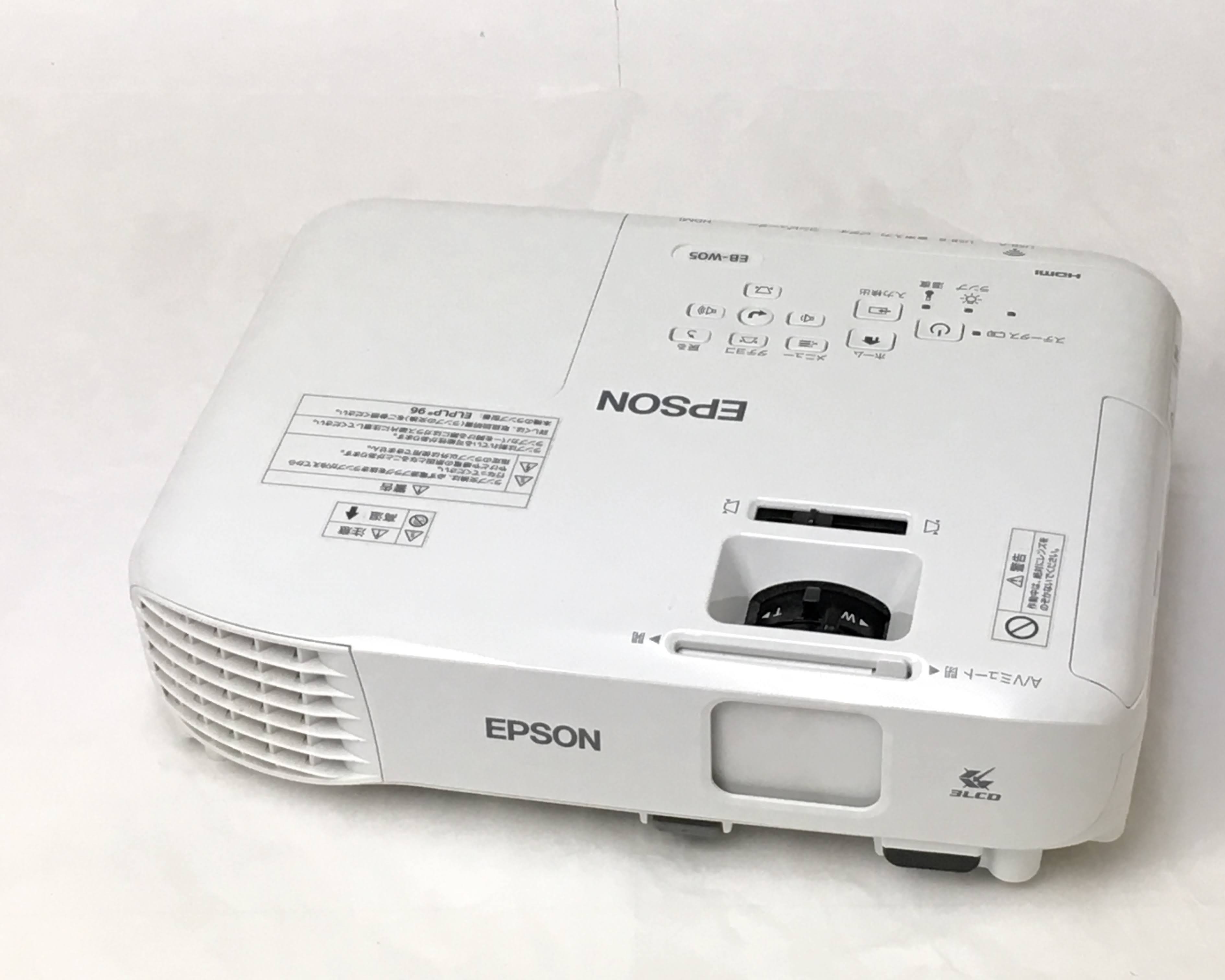 【中古】ビジネスプロジェクター　EB-W05　メイン画像