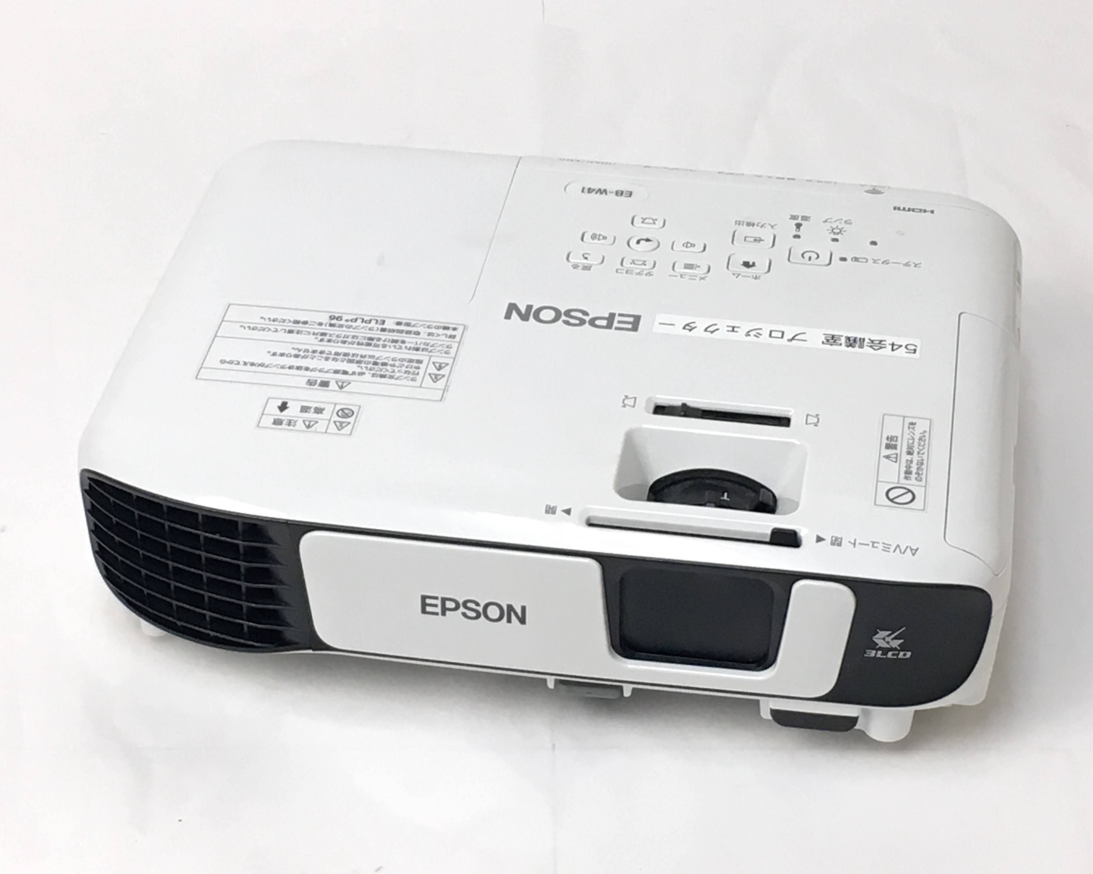 エプソン プロジェクター EB-W41 3600lm 15000:1 WXGA 2.5kg 無線LAN