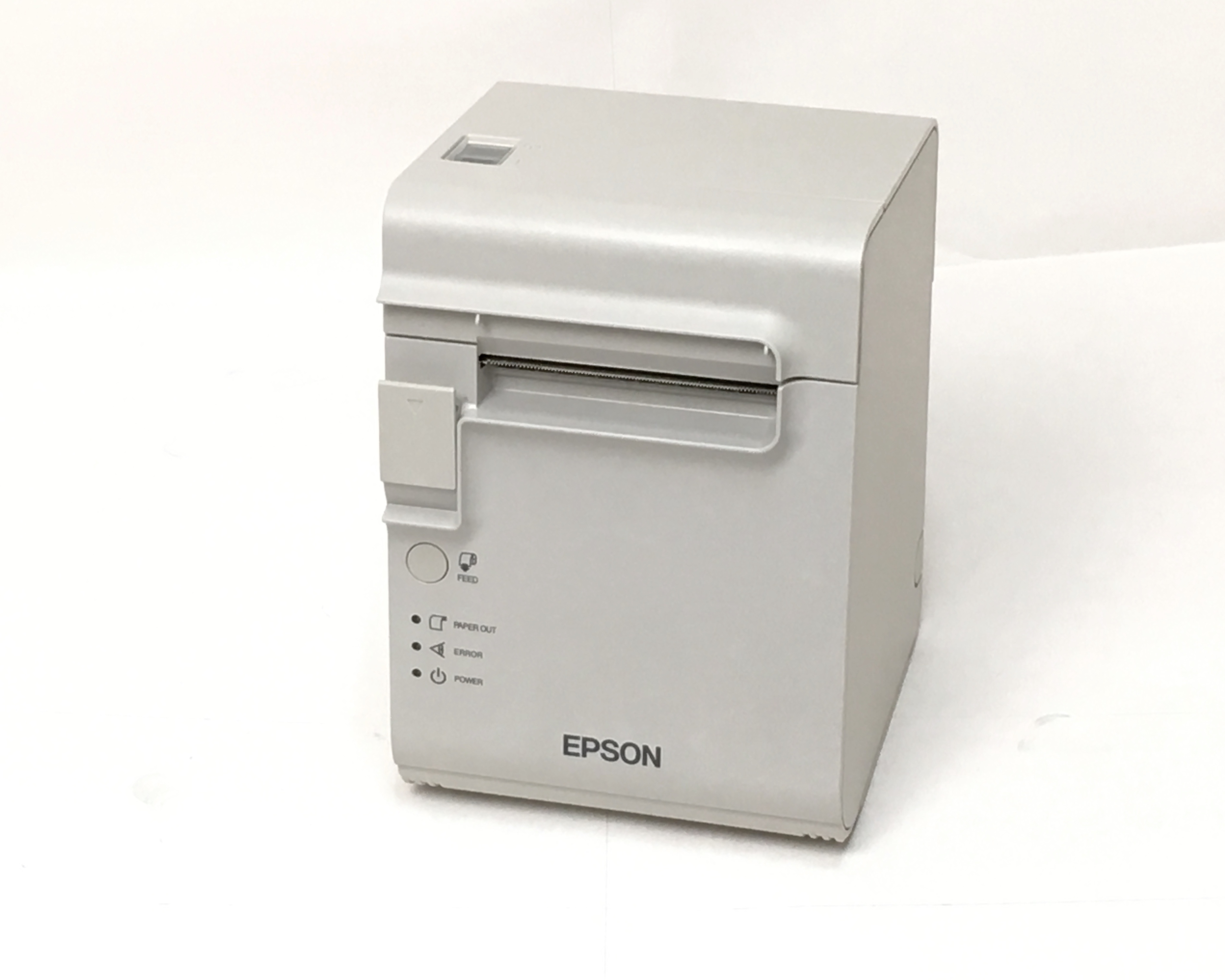 【中古】EPSON レシートプリンタ TM-L90(LAN/80mm)ホワイト　メイン画像