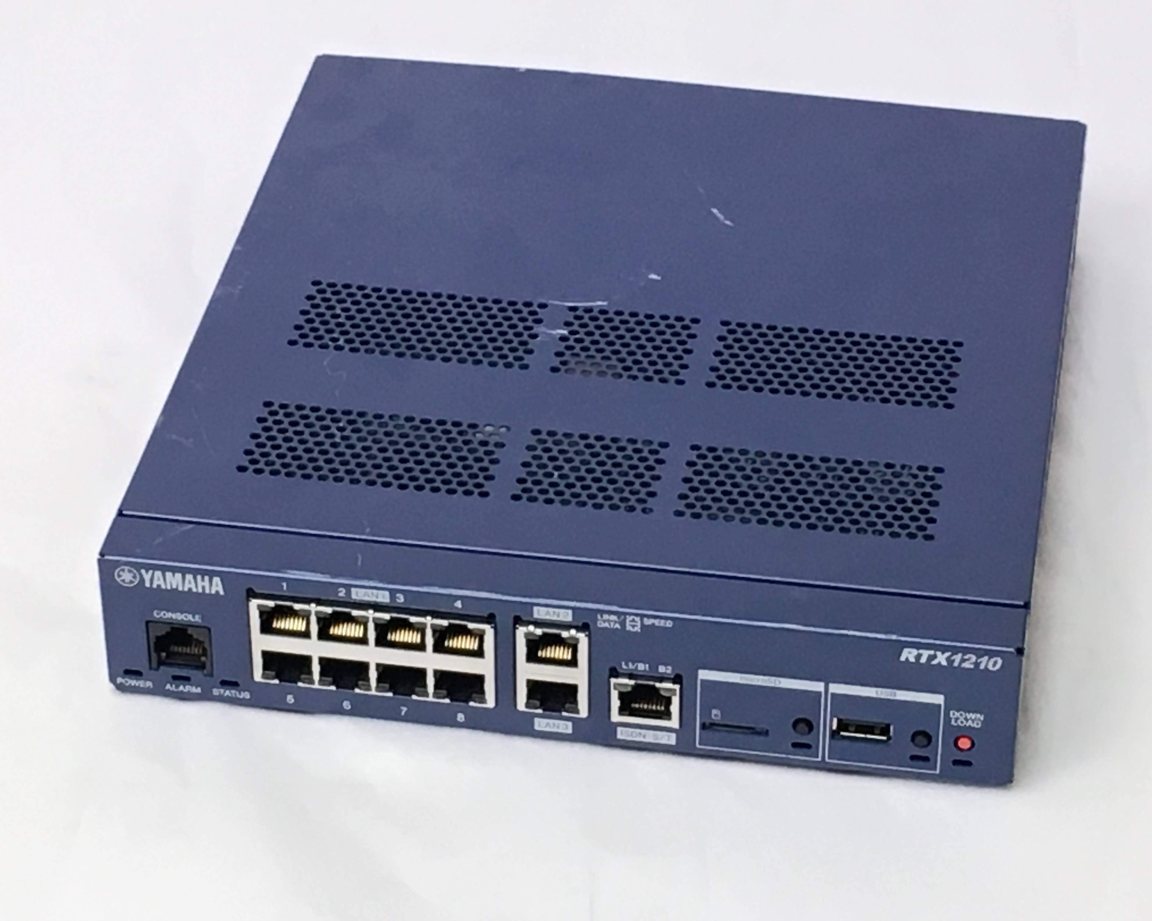 【中古】YAMAHA RTX1210 ルーター　メイン画像