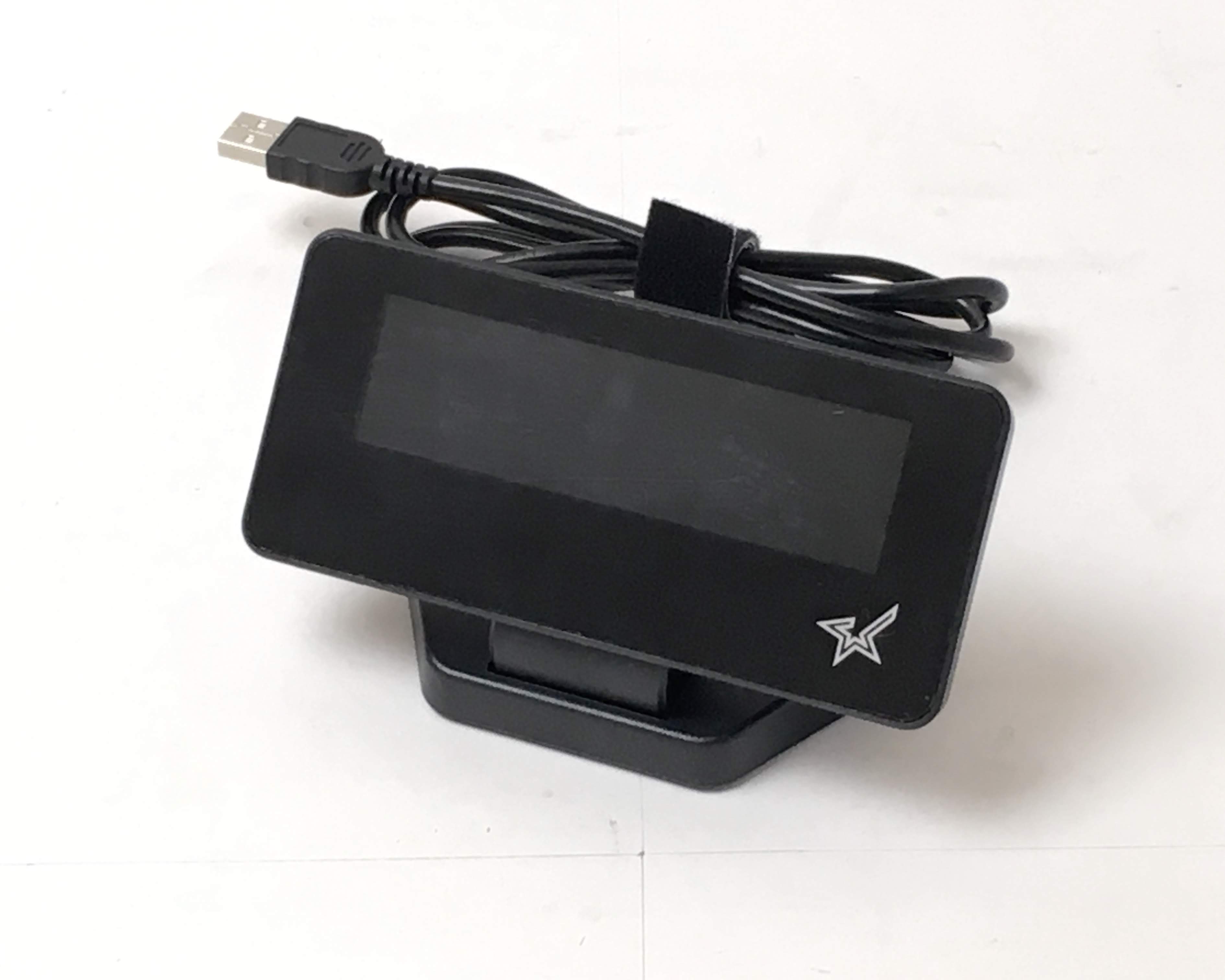 【中古】STAR カスタマーディスプレイ　SCD222U ブラック　メイン画像