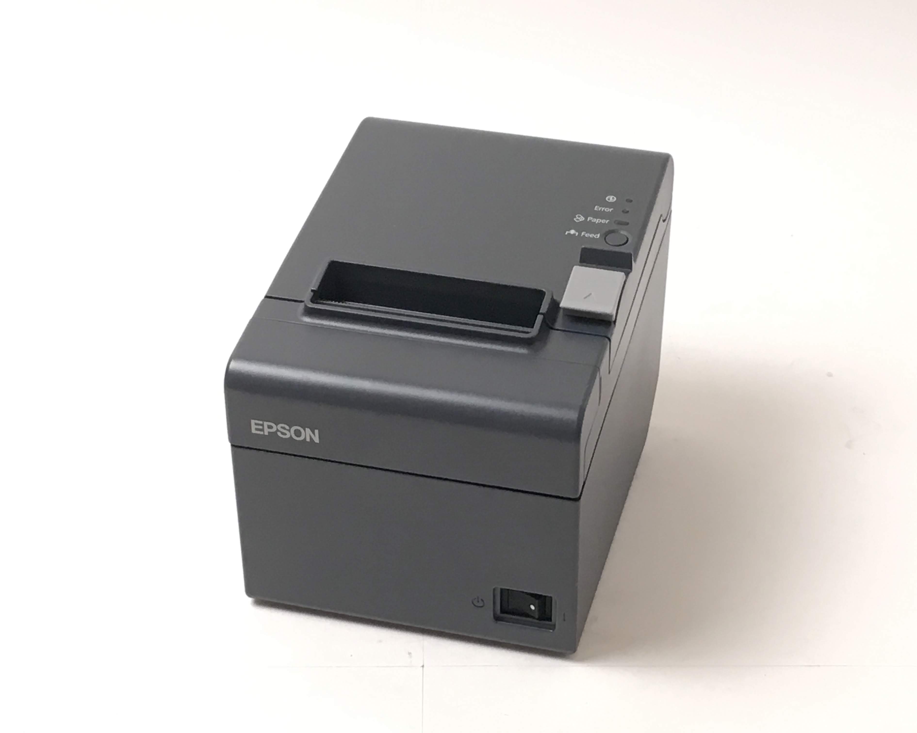 【中古】EPSONレシートプリンタ TM-T202(Bluetooth)ブラック　メイン画像