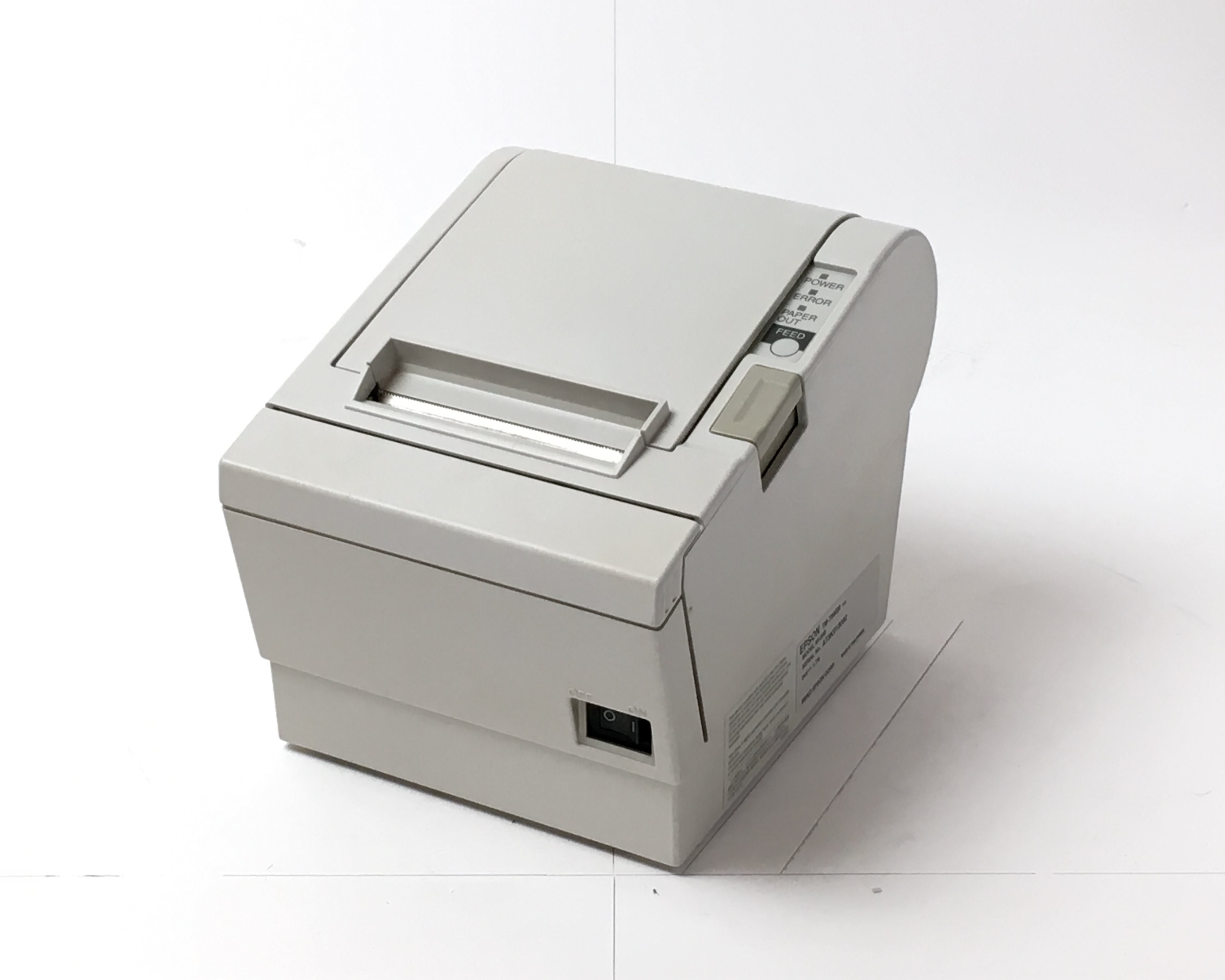 【中古】EPSON レシートプリンタ TM-T882 (RS232C/80mm)ホワイト メイン画像