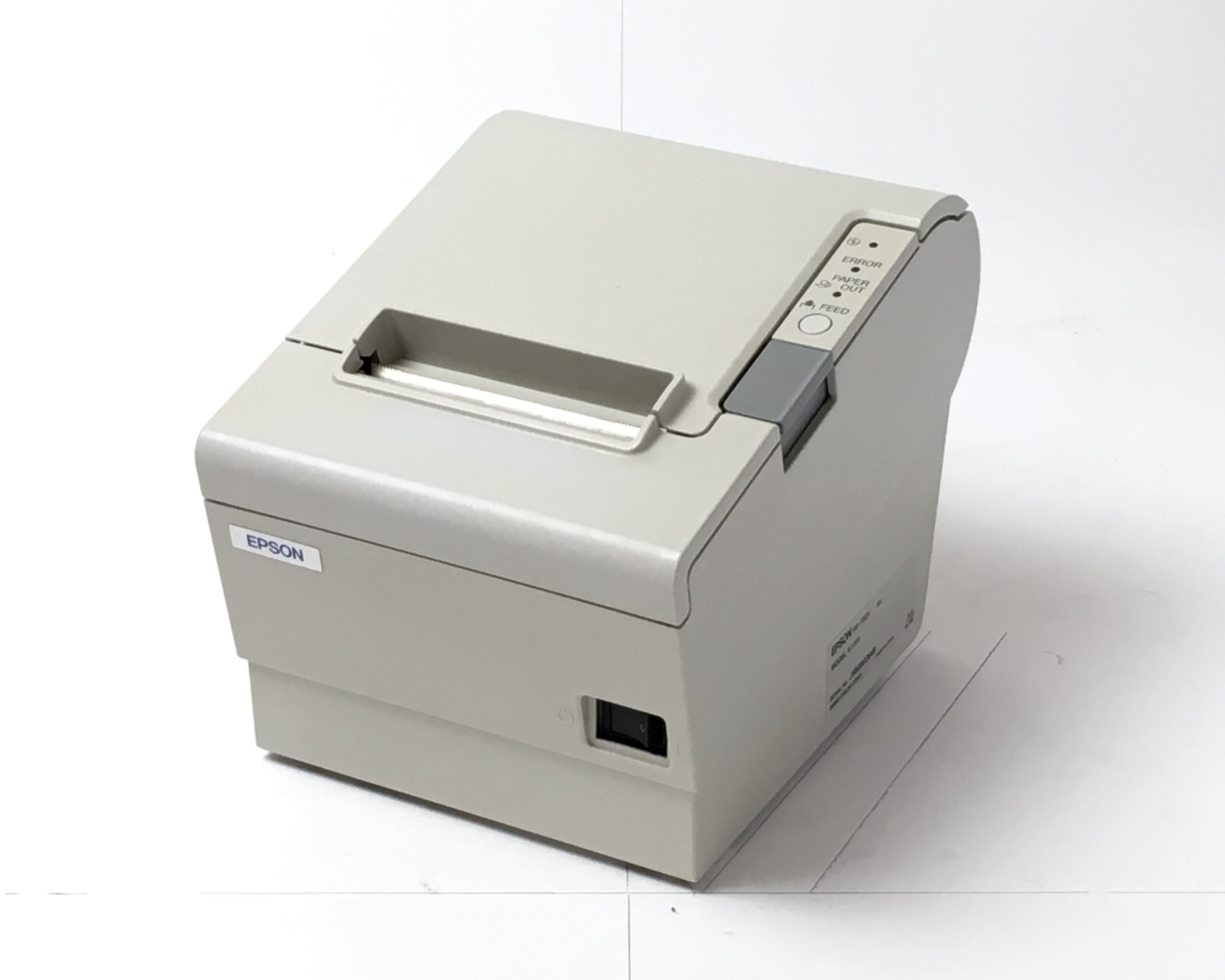 【中古】EPSON TM-T884(LAN/80mm) ホワイト　メイン画像