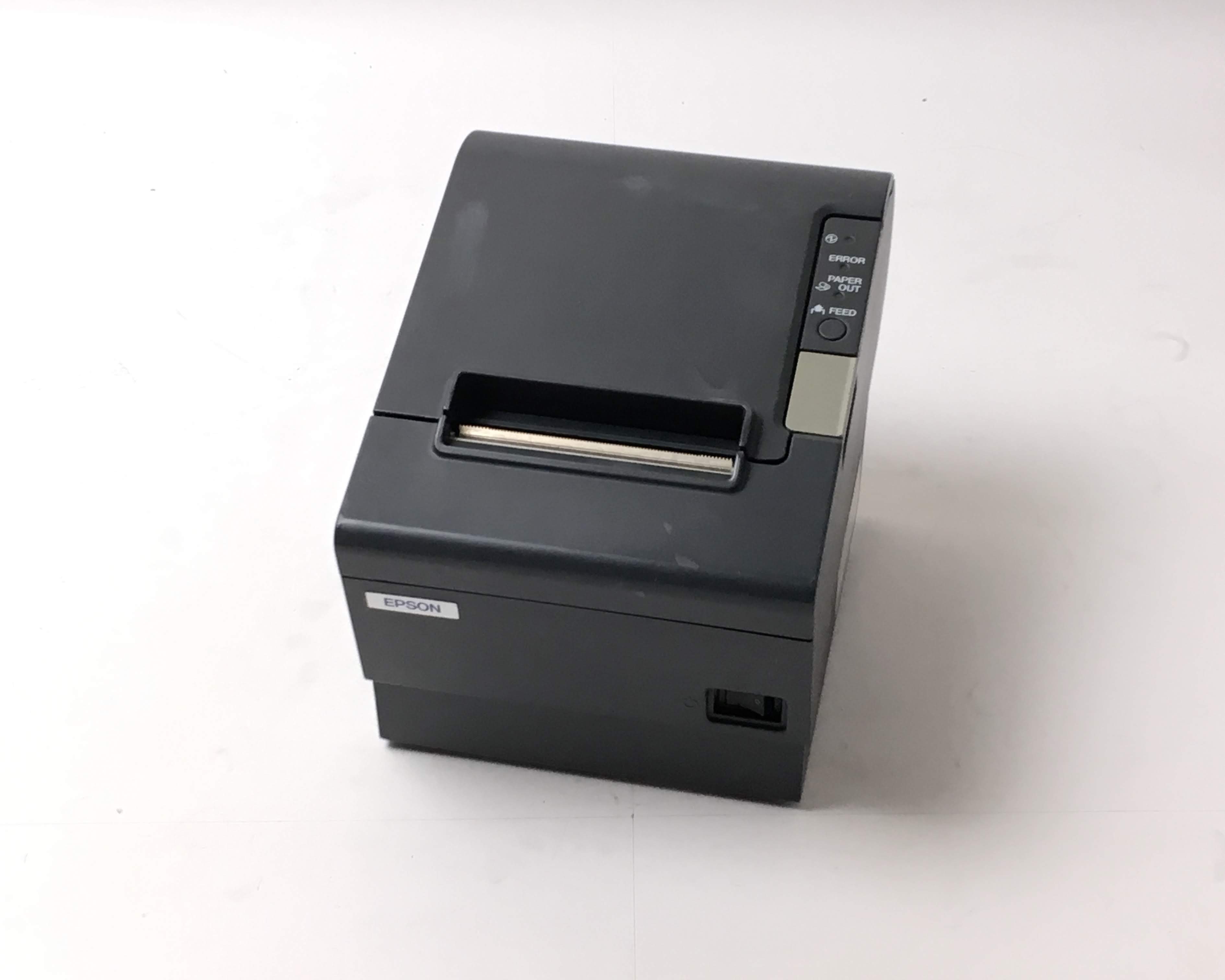 【中古】EPSON レシートプリンタTM-T884(RS232C/58mm) ブラック　メイン画像