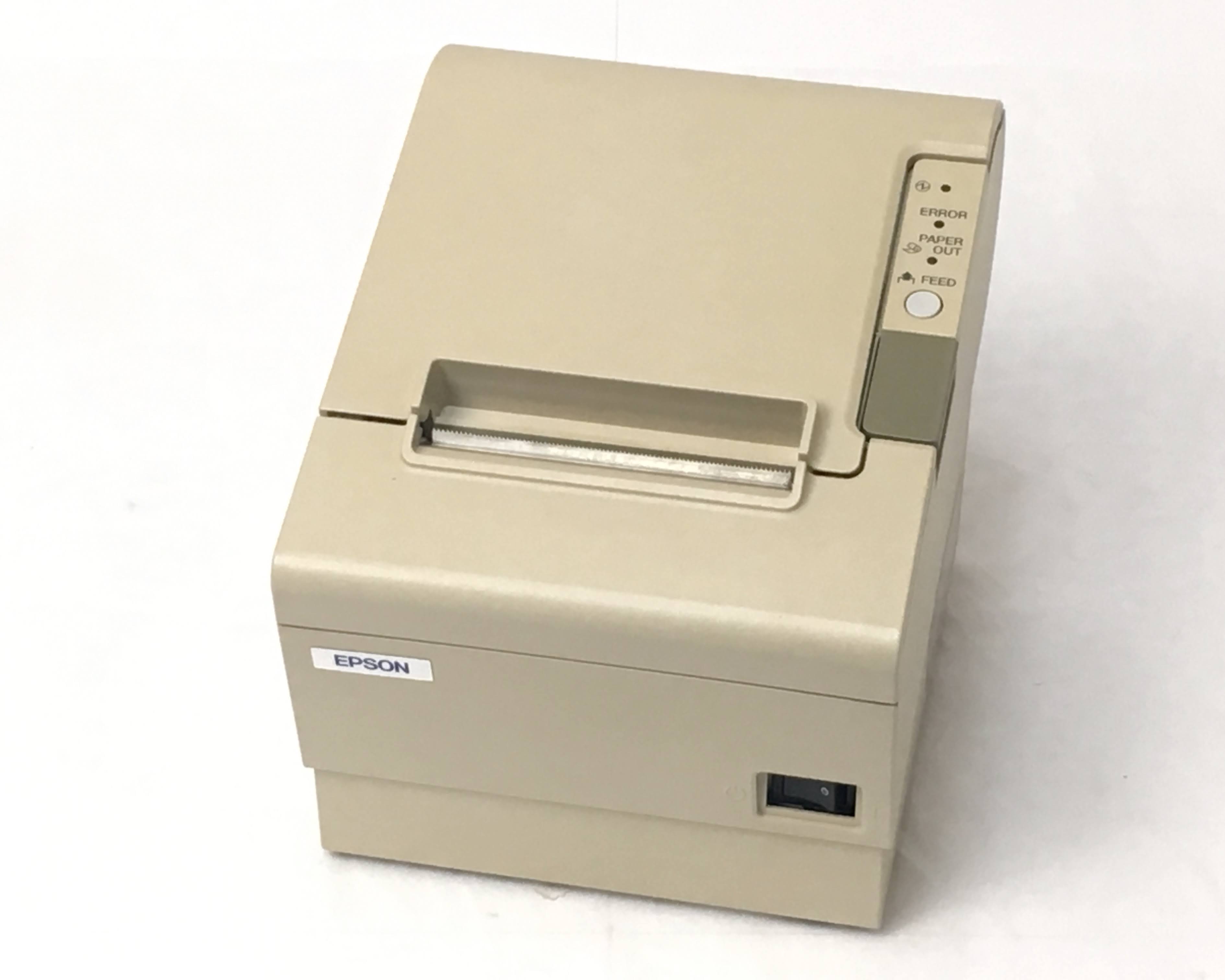 【中古】EPSON レシートプリンター　TM-T884(USB/58mm)ホワイト　メイン画像