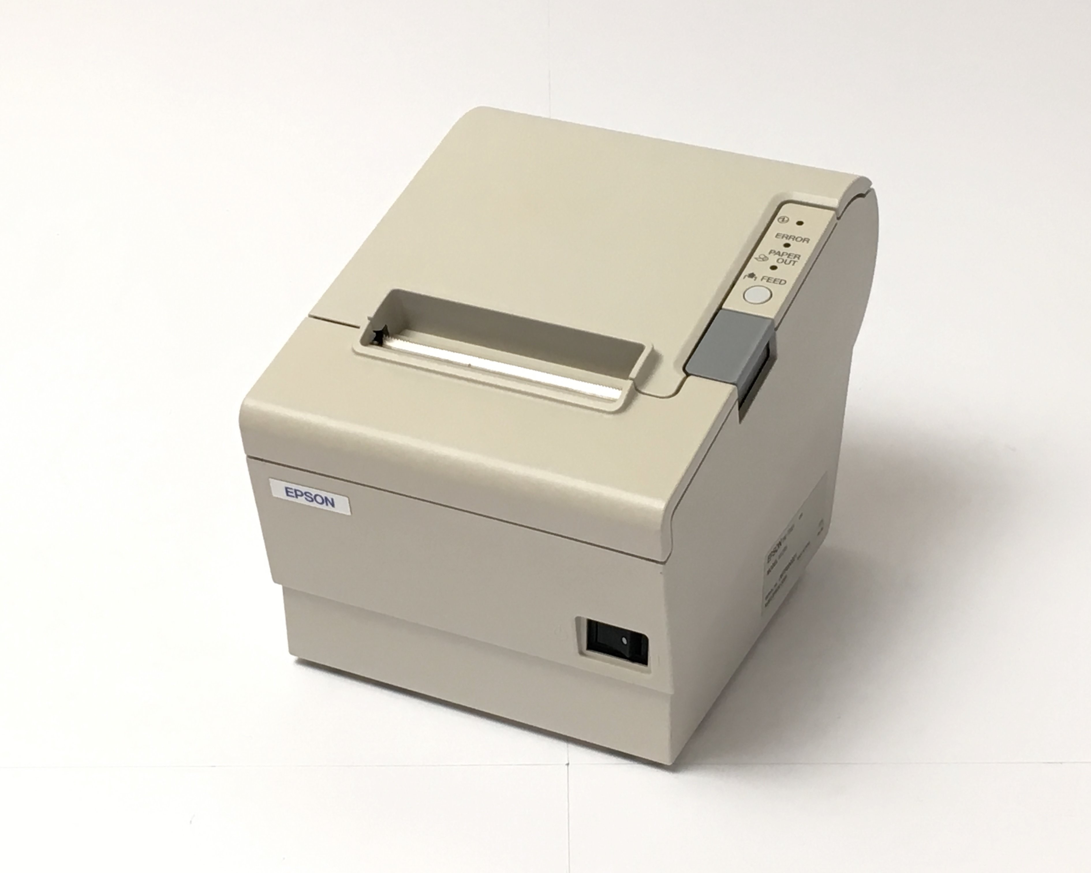 【中古】EPSON レシートプリンタ TM-T884(USB/80mm)ホワイト　メイン画像