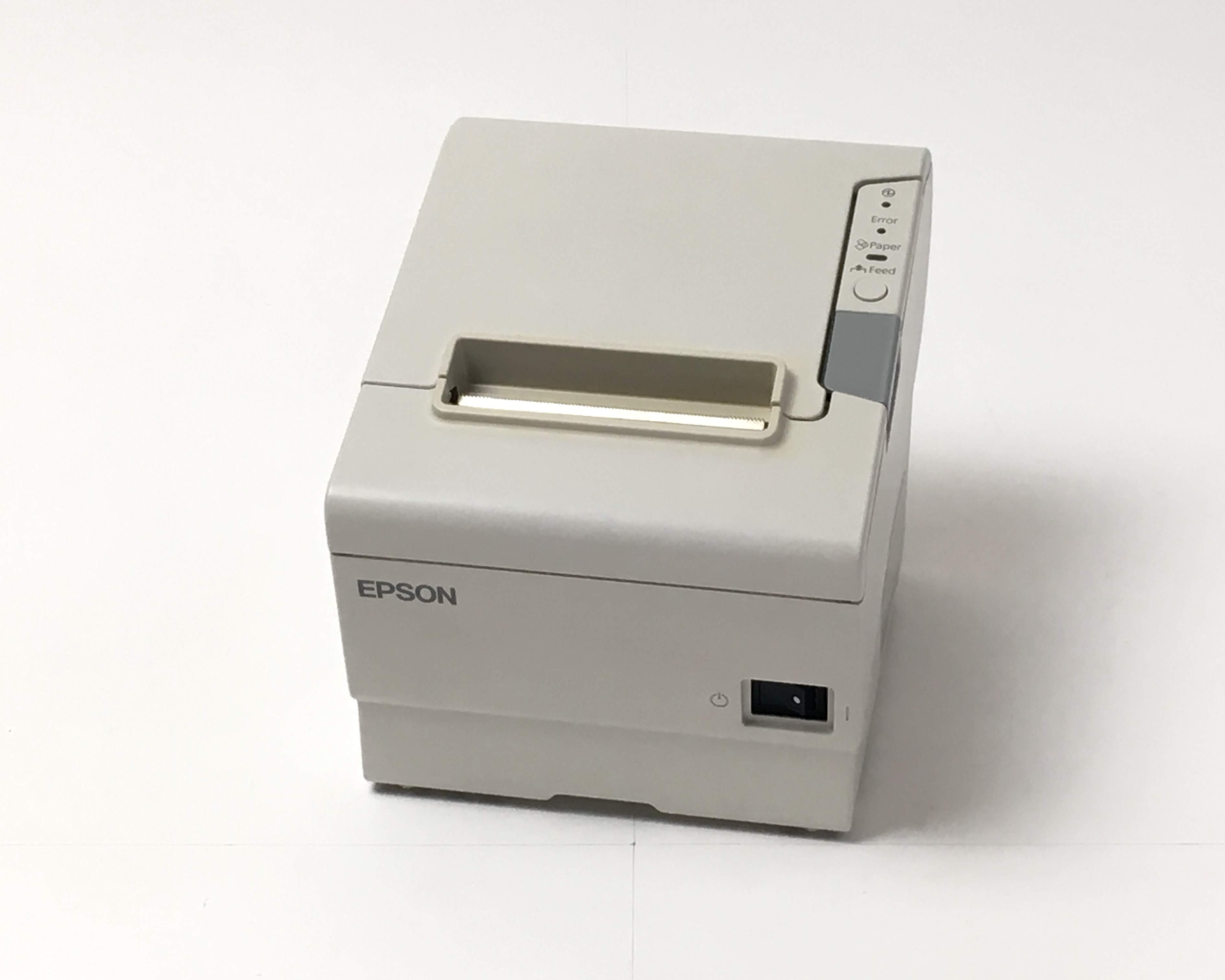 【中古】EPSON レシートプリンター　TM-T885(USB/80mm)ホワイト　メイン画像