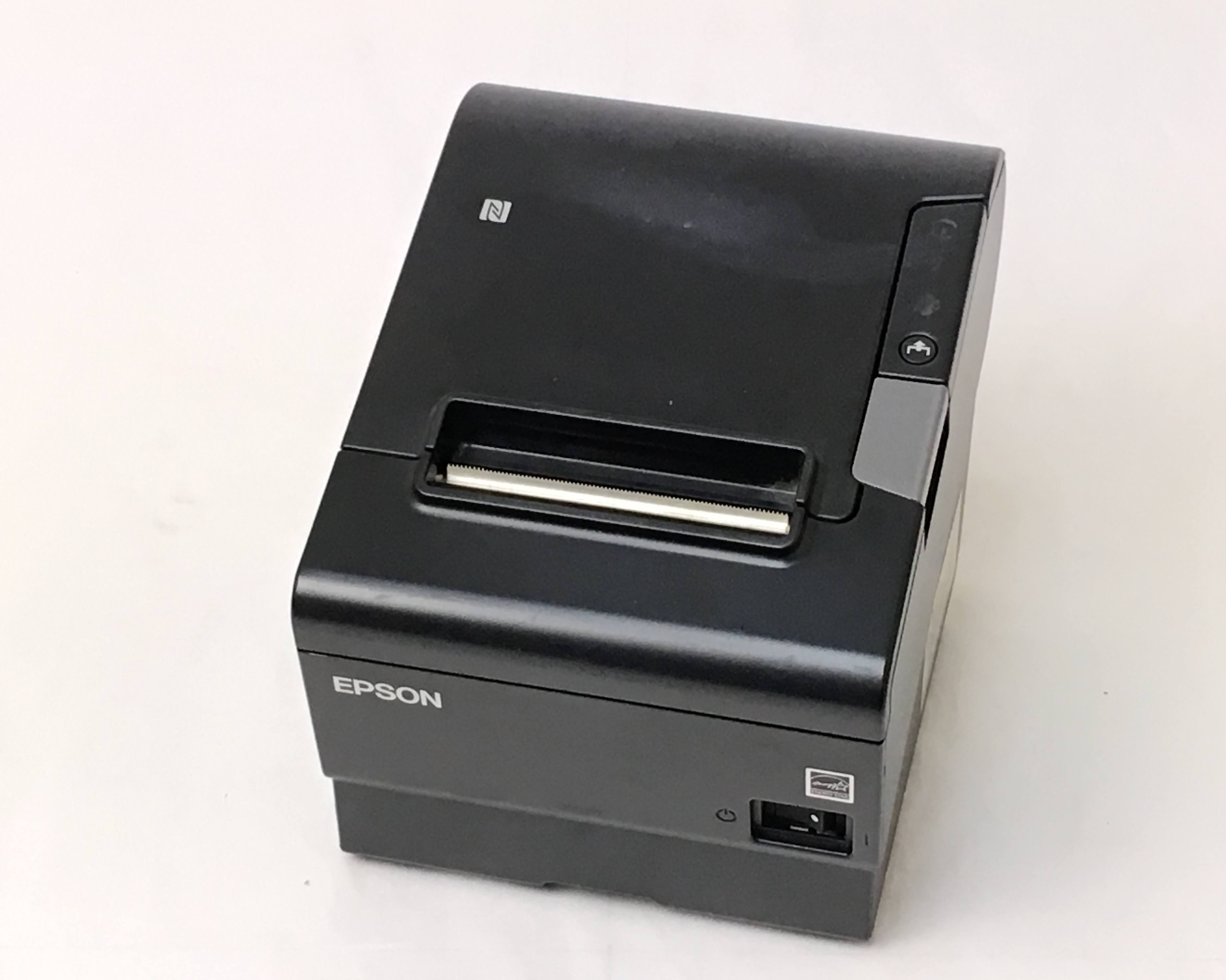 【中古】EPSON レシートプリンター　TM-T886 (LAN・USB・RS232C/80mm)ブラック　メイン画像
